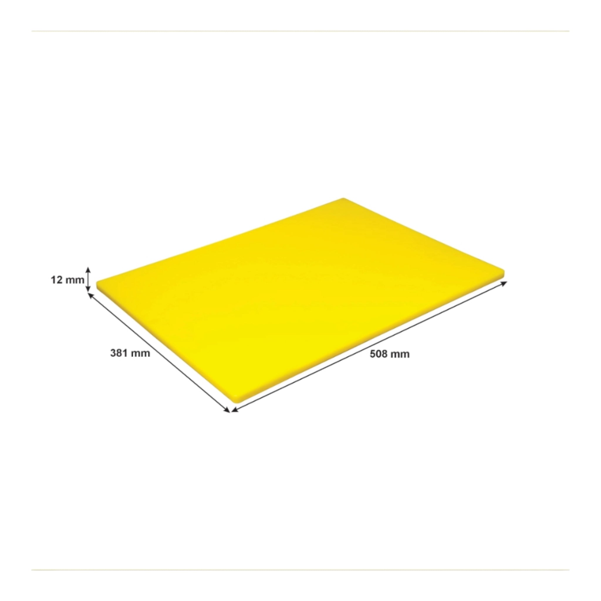 Regent Cutting Board PE 508x381x12mm