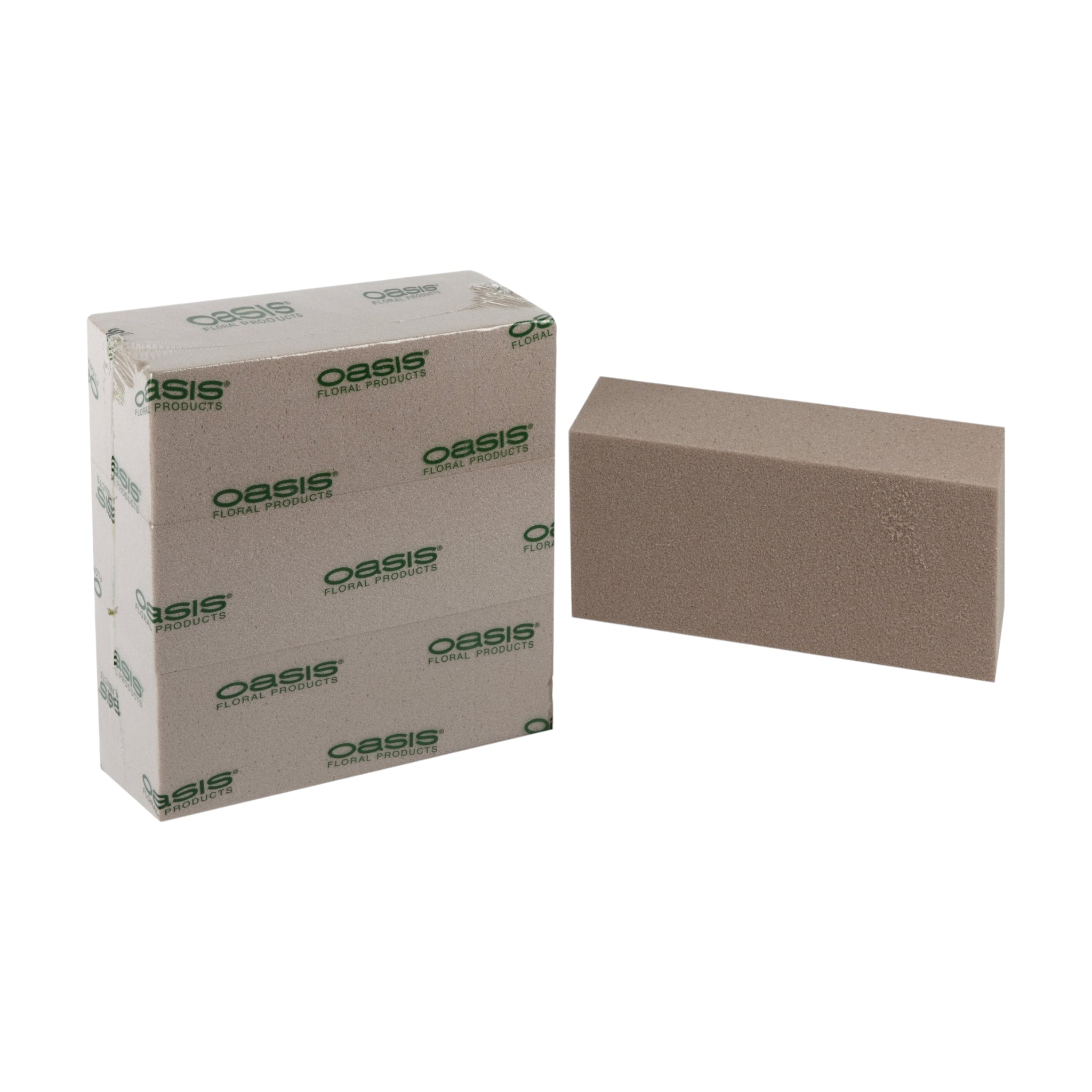 Oasis Ideal Floral Foam 2-Bricks Brown