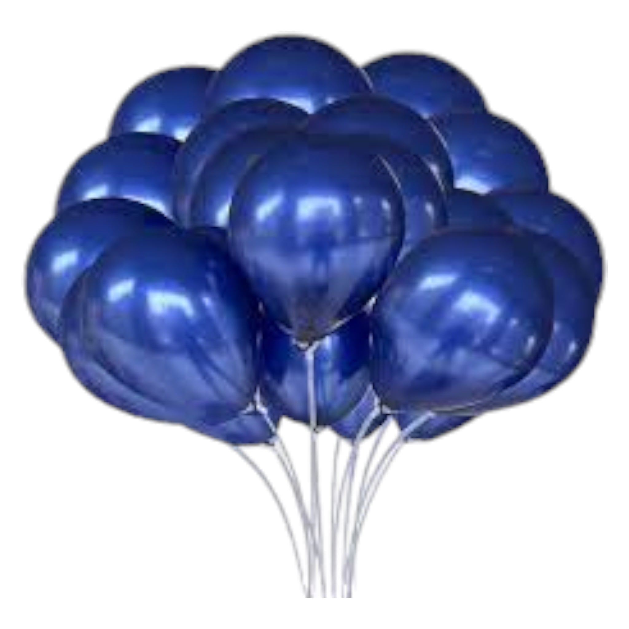 Latex Metallic Party Balloons ±30cm 12inch 6pack