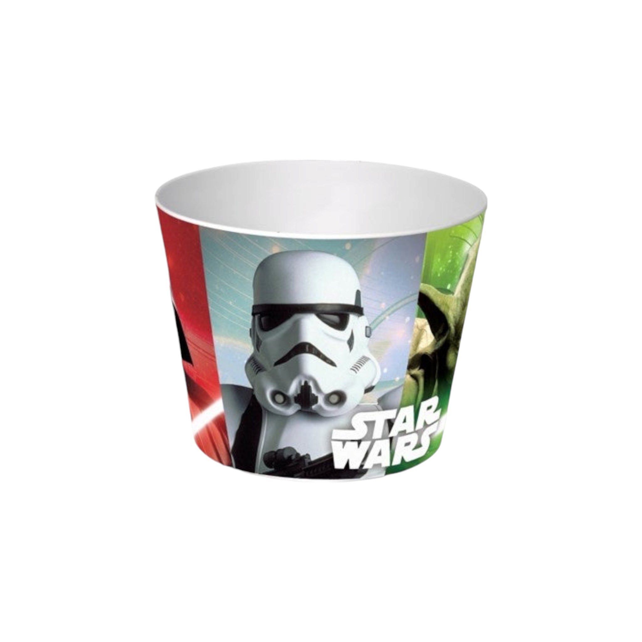 Disney Star Wars Popcorn Bucket Plastic 20548