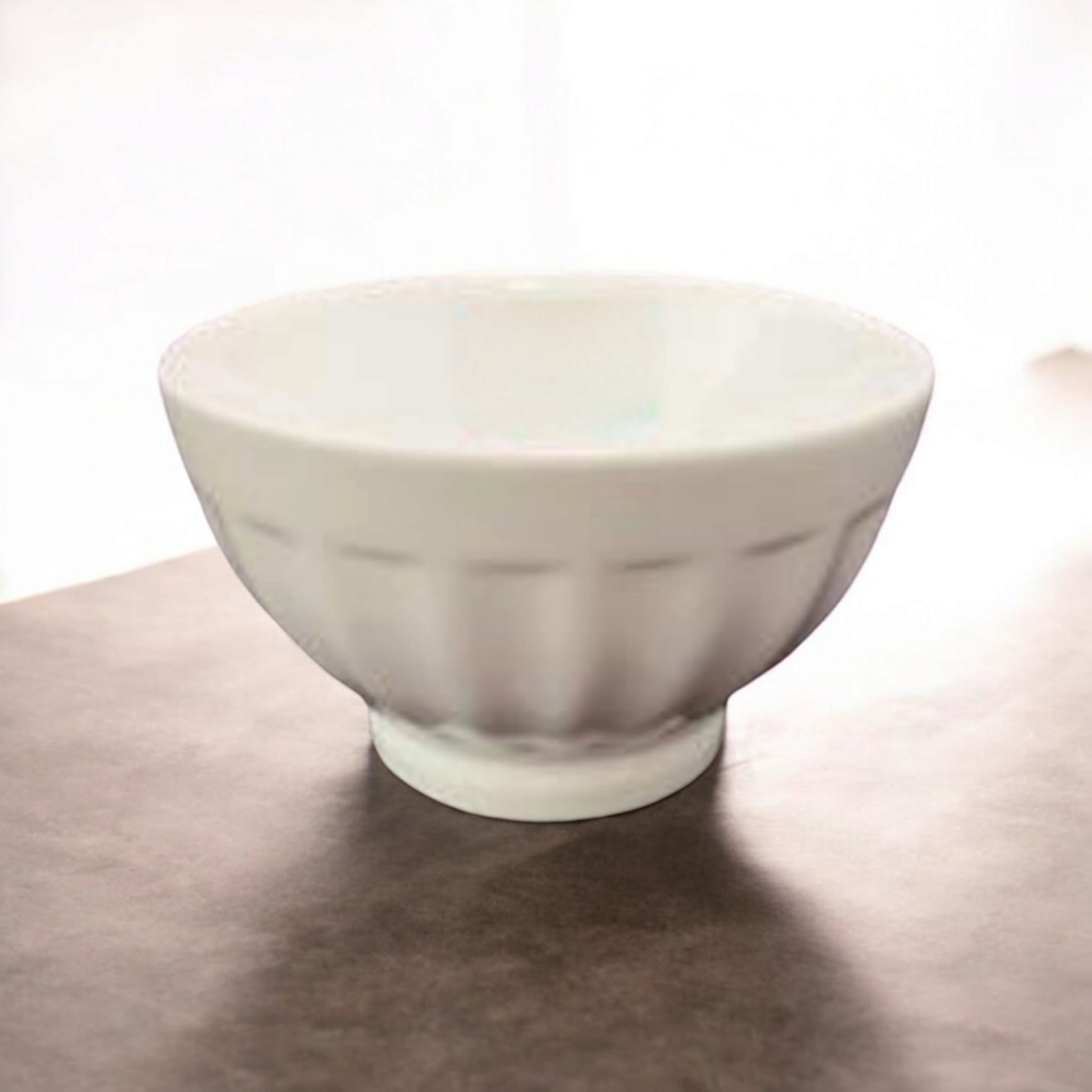 Ceramic Round Bowl White 4.25inch