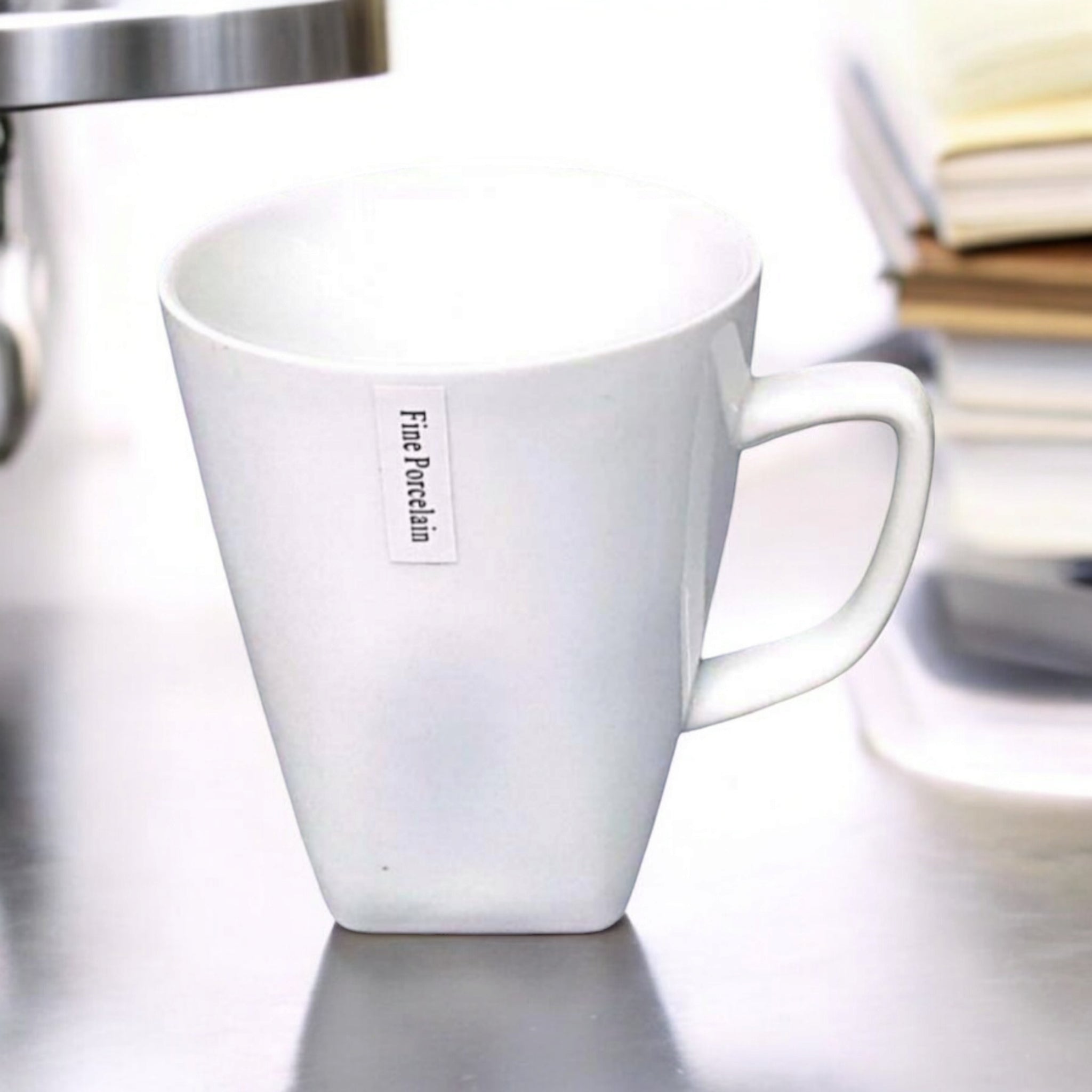 Porcelain Ceramic Coffee Mug 450ml White