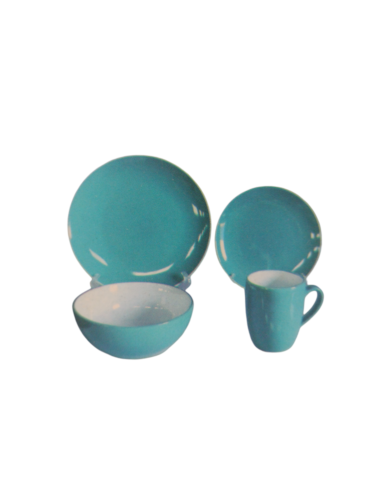 Ceramic Color Dinner Set 16pc