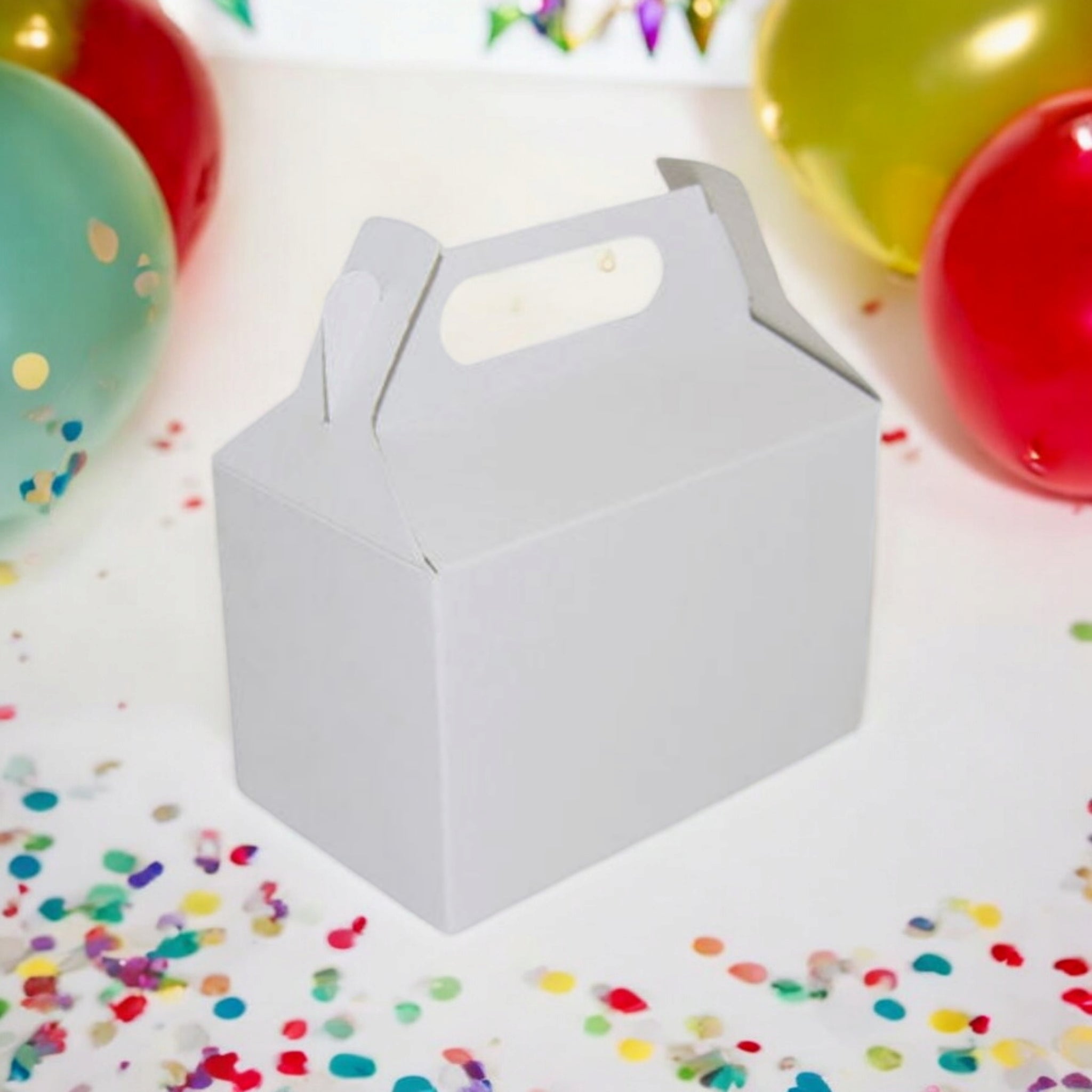 Gift Takeaway Party Treats Box with handle