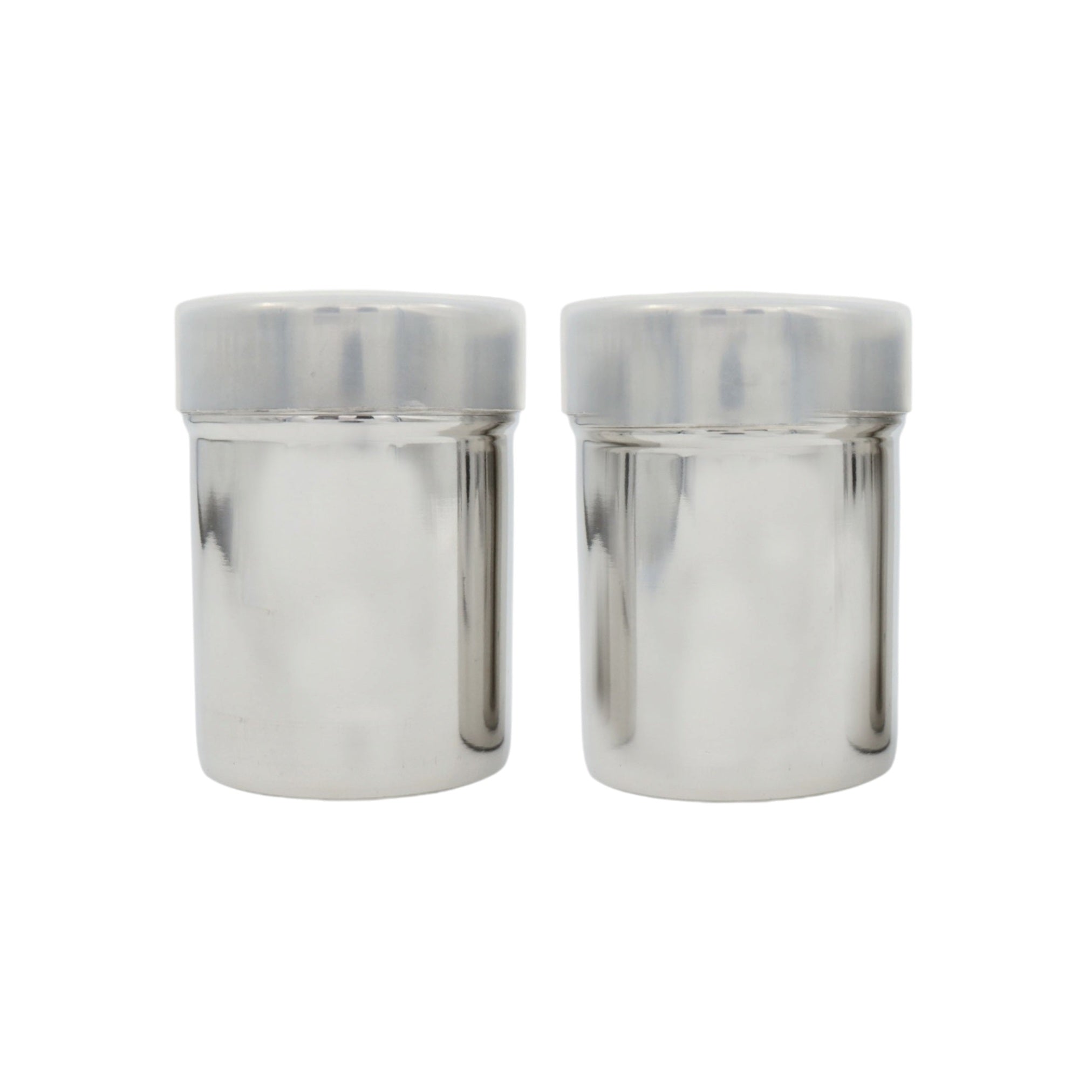 Salt & Paper Shaker Tins 2pc Set Bottles MV2487