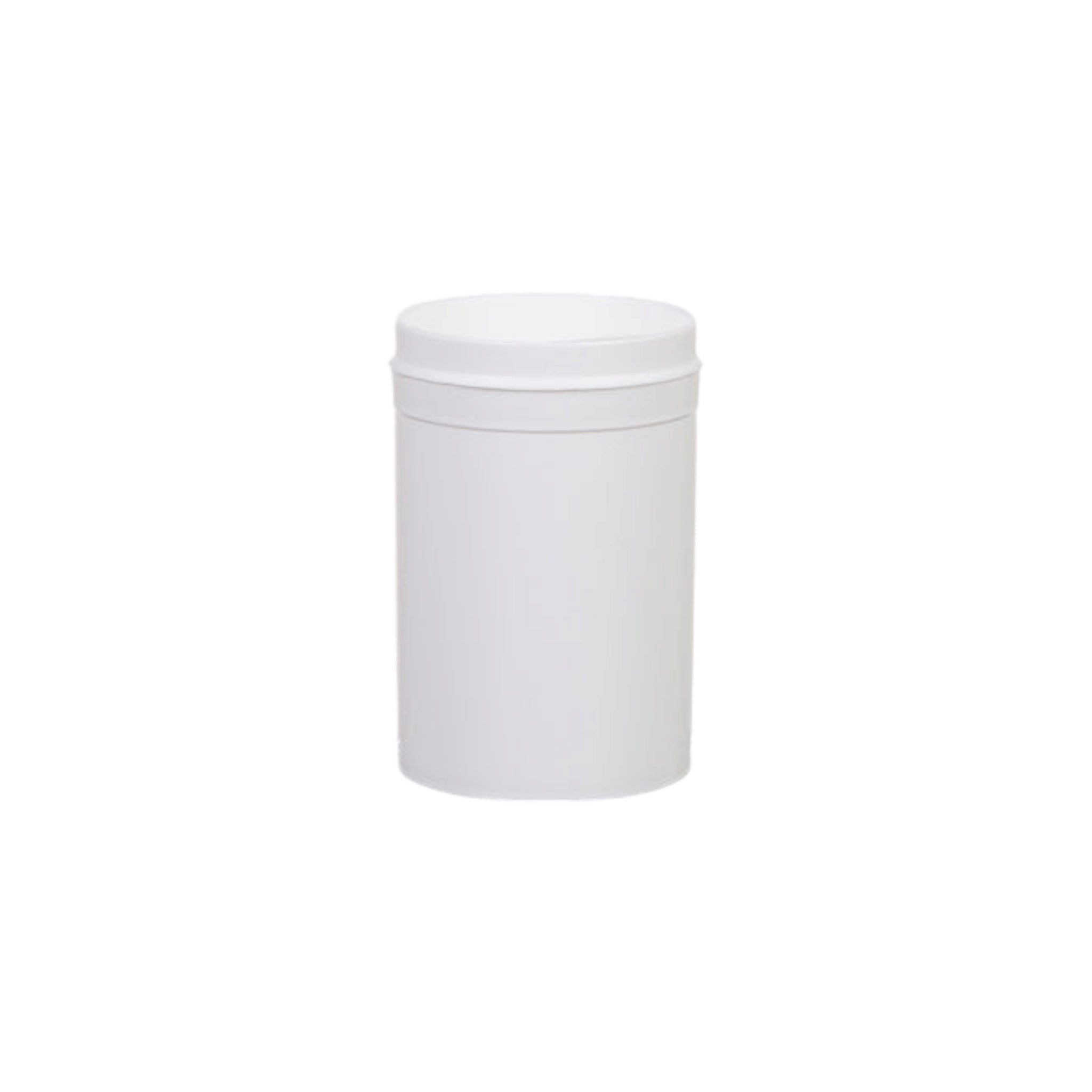 Plastic Securitainer White Container 140ml with Lid 49x75 10pack