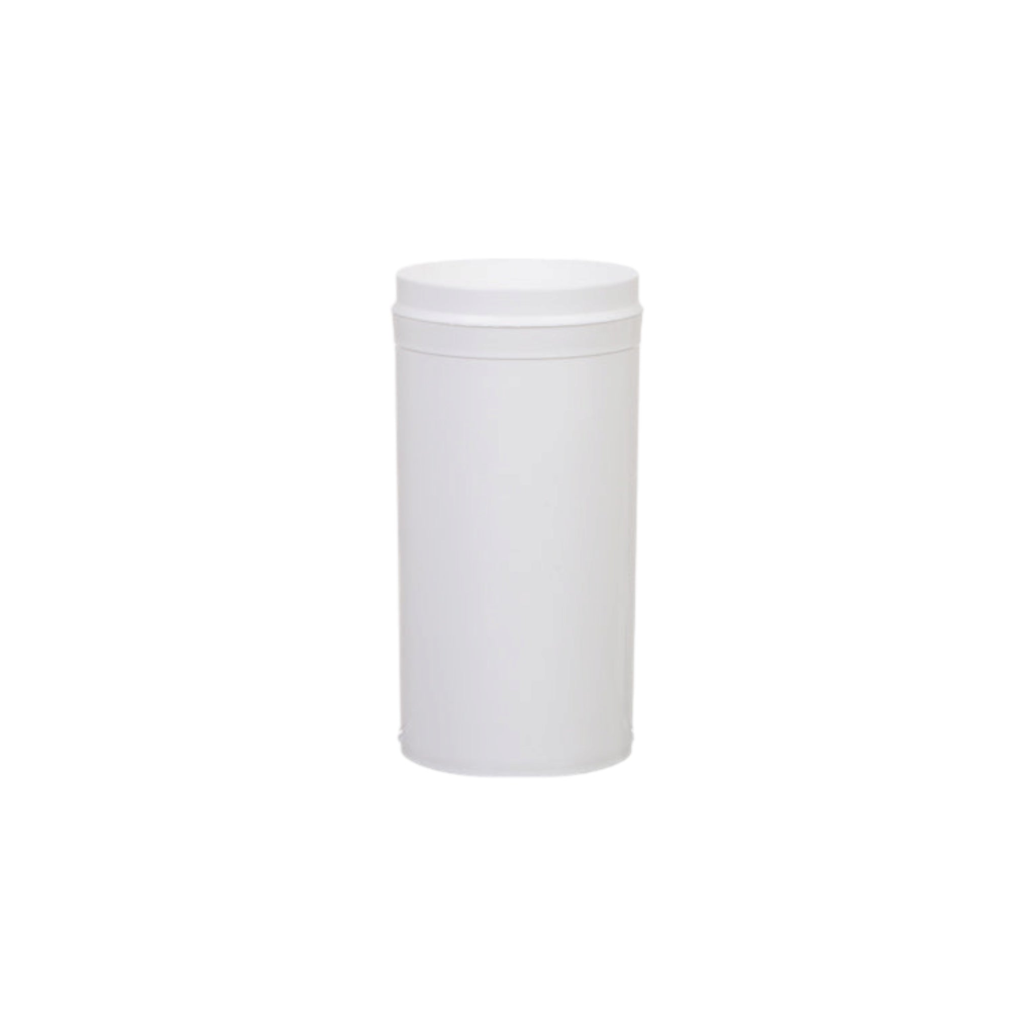 Plastic Securitainer White Container 185ml with Lid 49x100 1pc