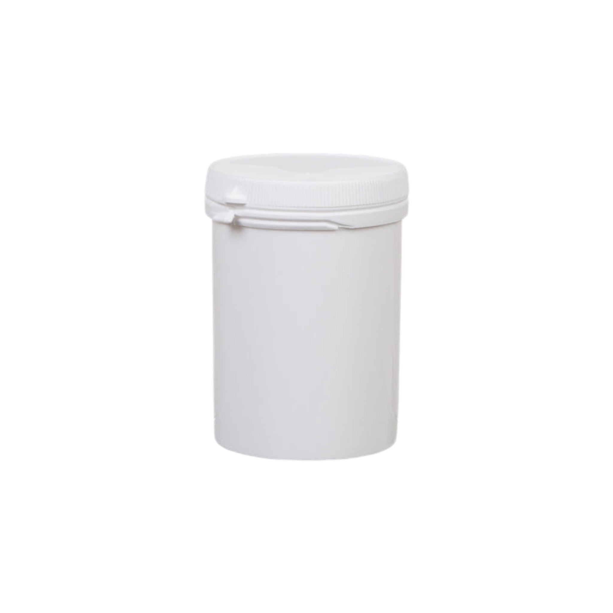 Plastic Securitainer White Container 210ml with Lid 62x90 1pc