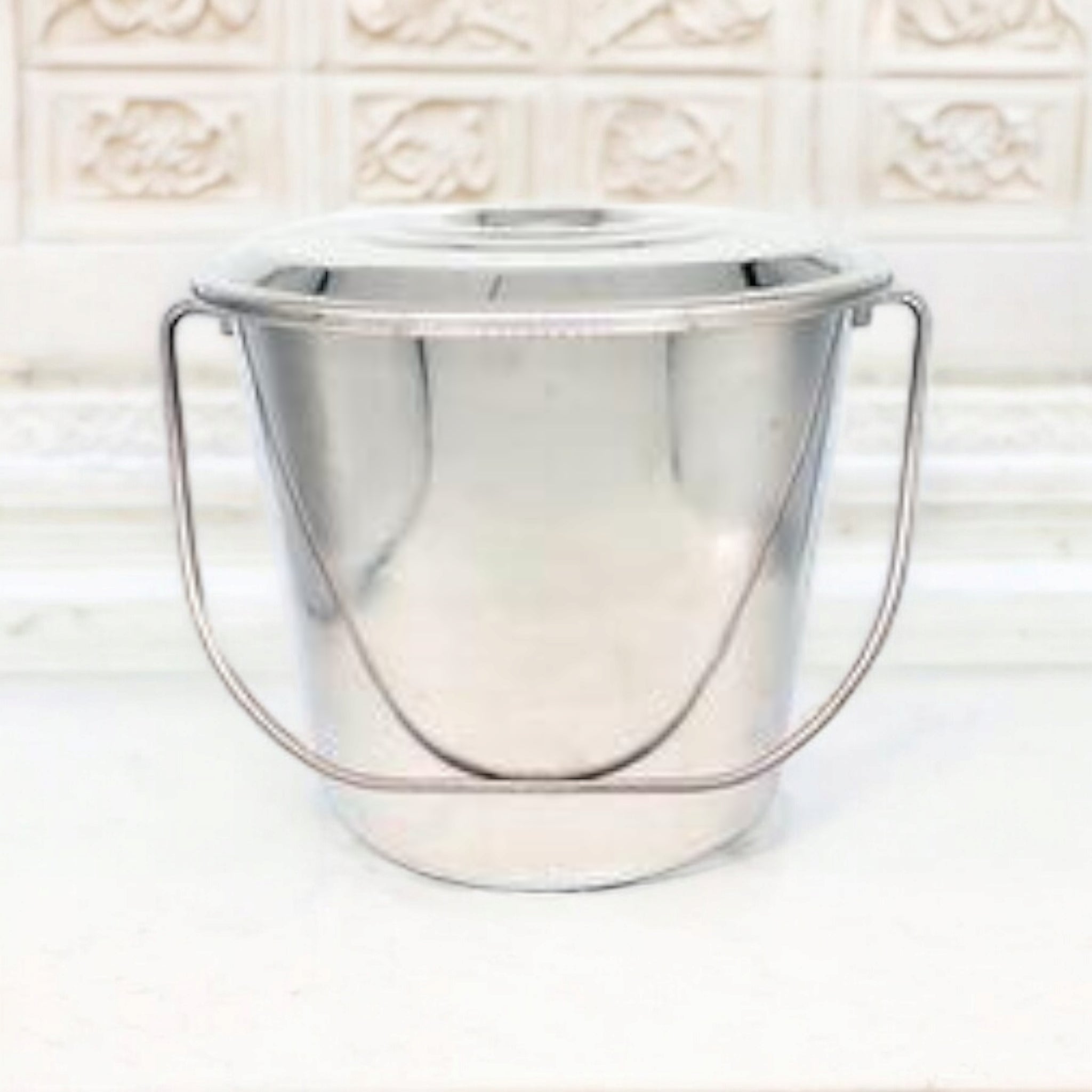 20L Stainless Steel Bucket With Lid