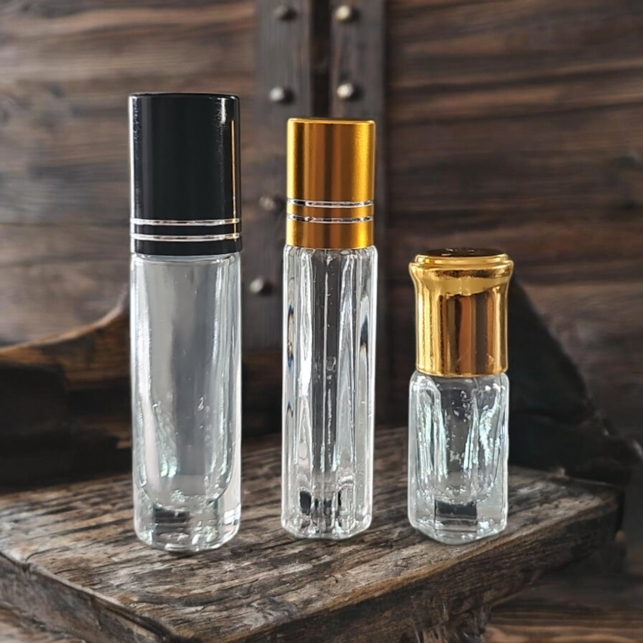 Glass Roll-on-Bottle Perfume Essential Oils