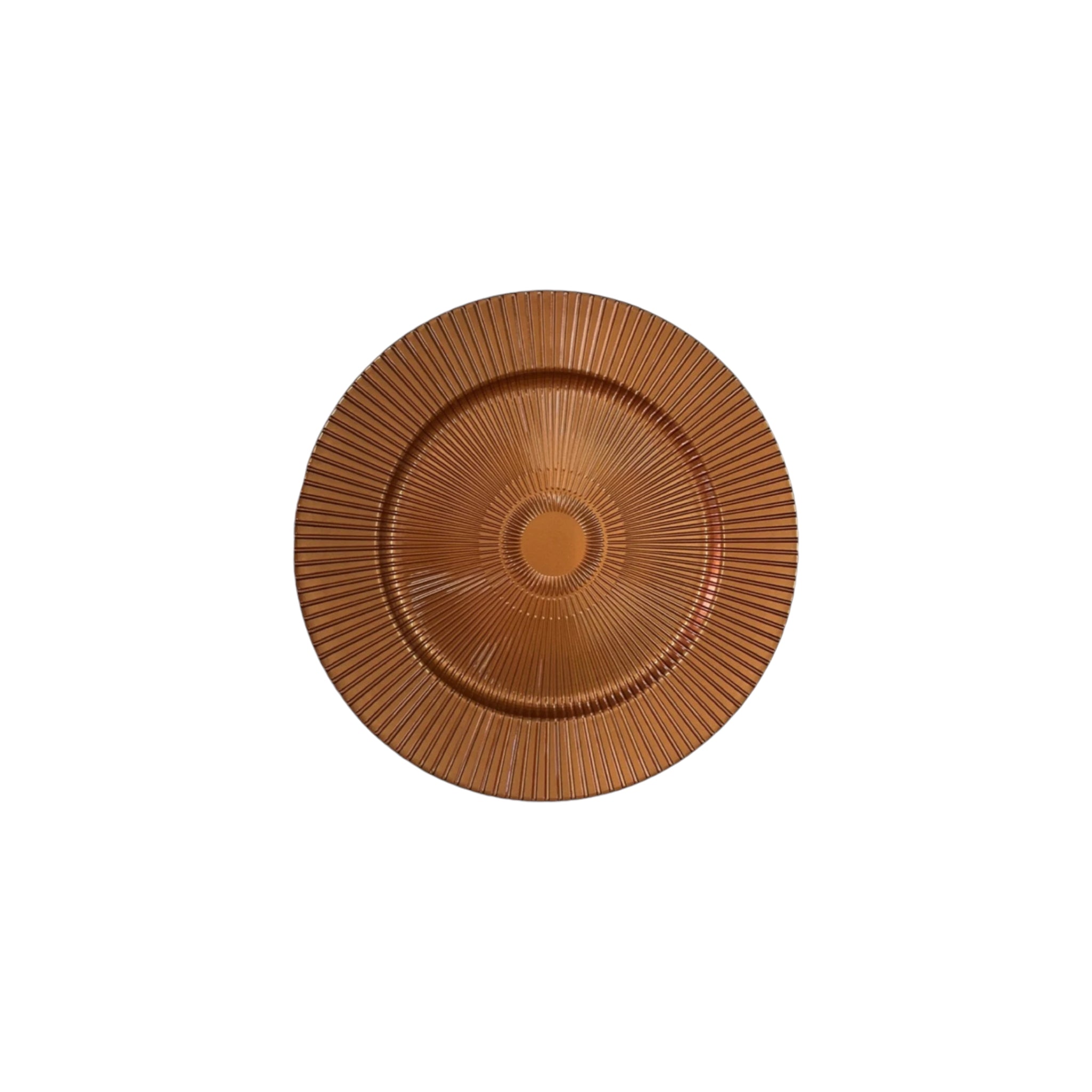 Underplate Round Bronze