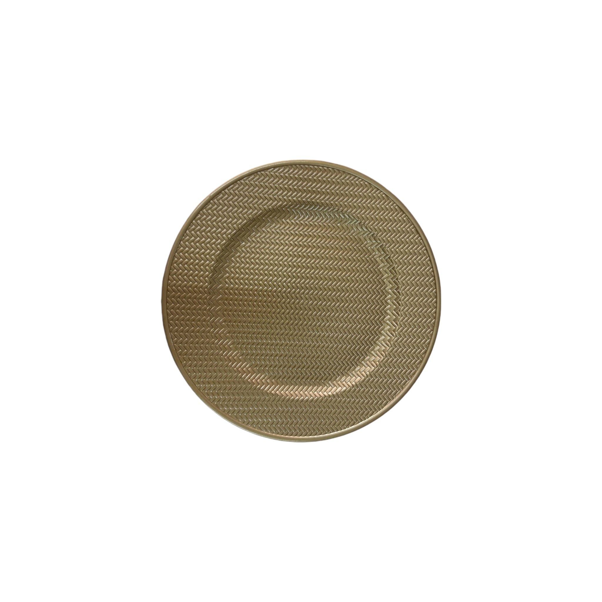 Underplate Gold Round