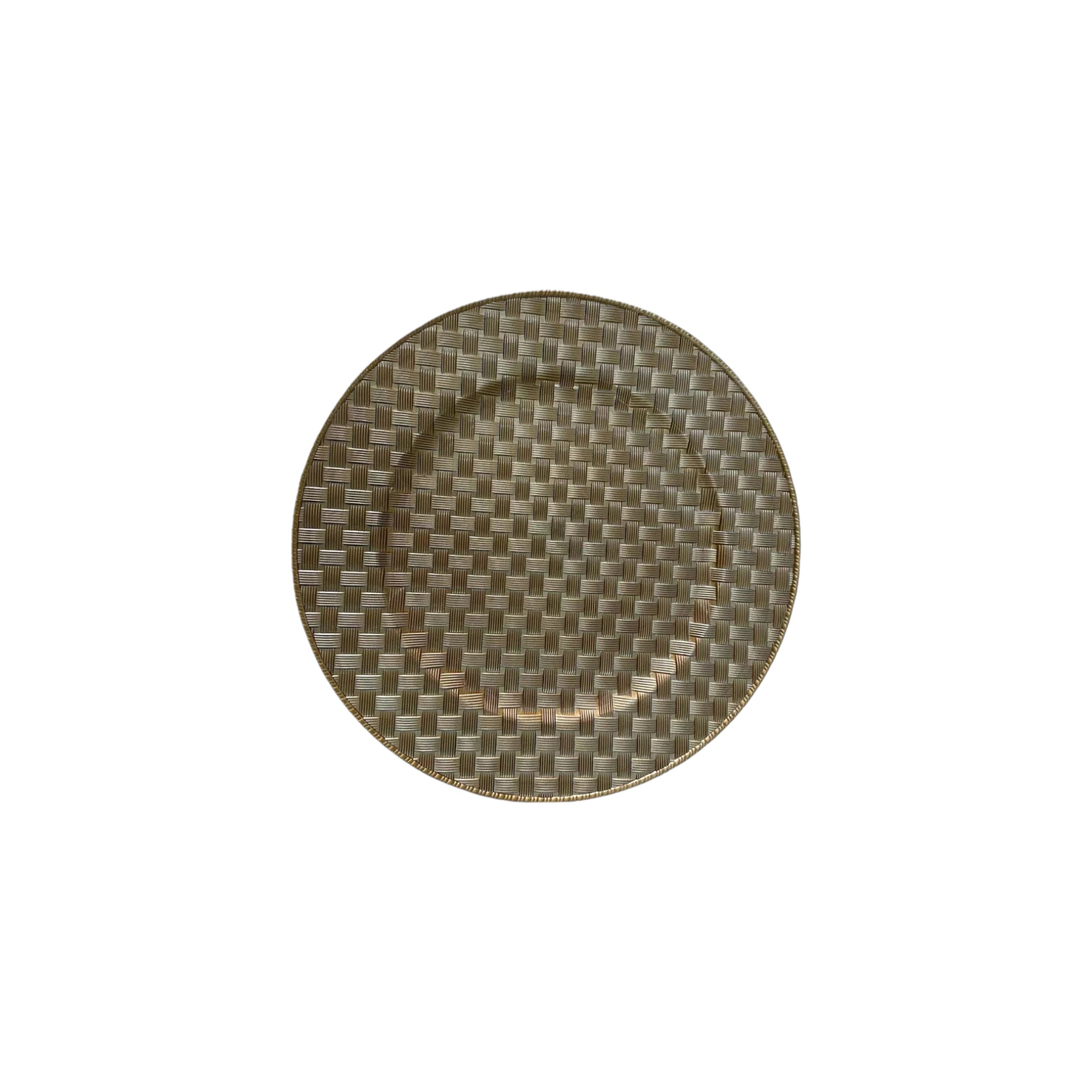 Underplate Round Gold