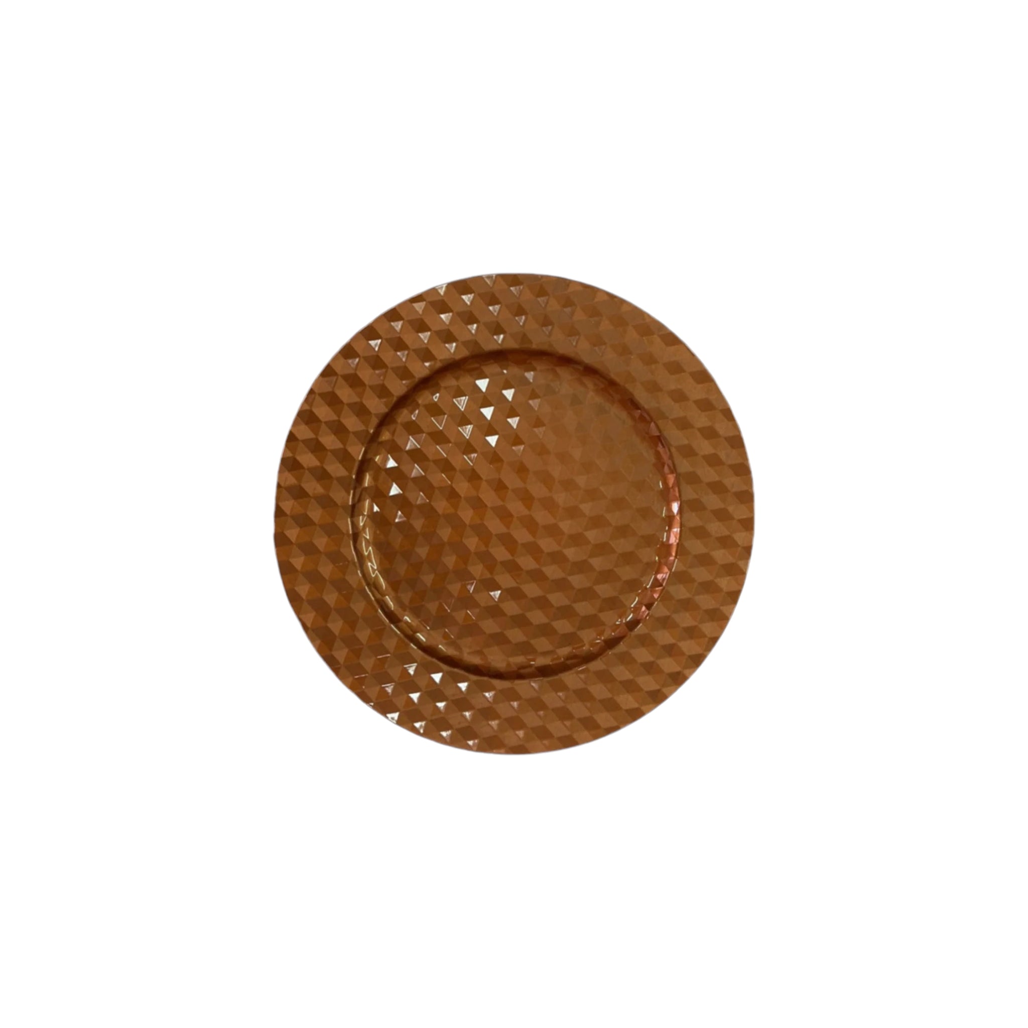 Underplate Round Bronze