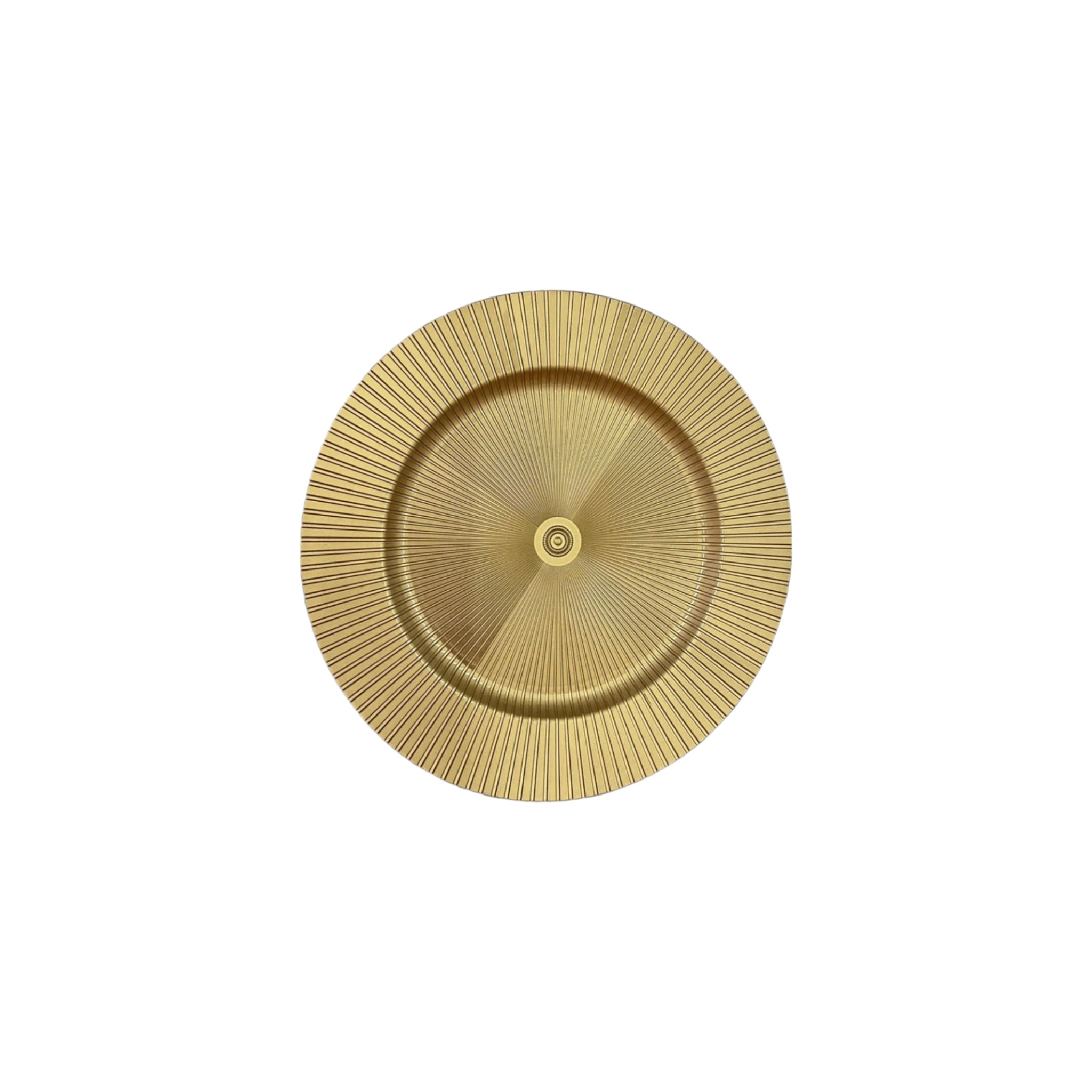 Underplate Round Gold