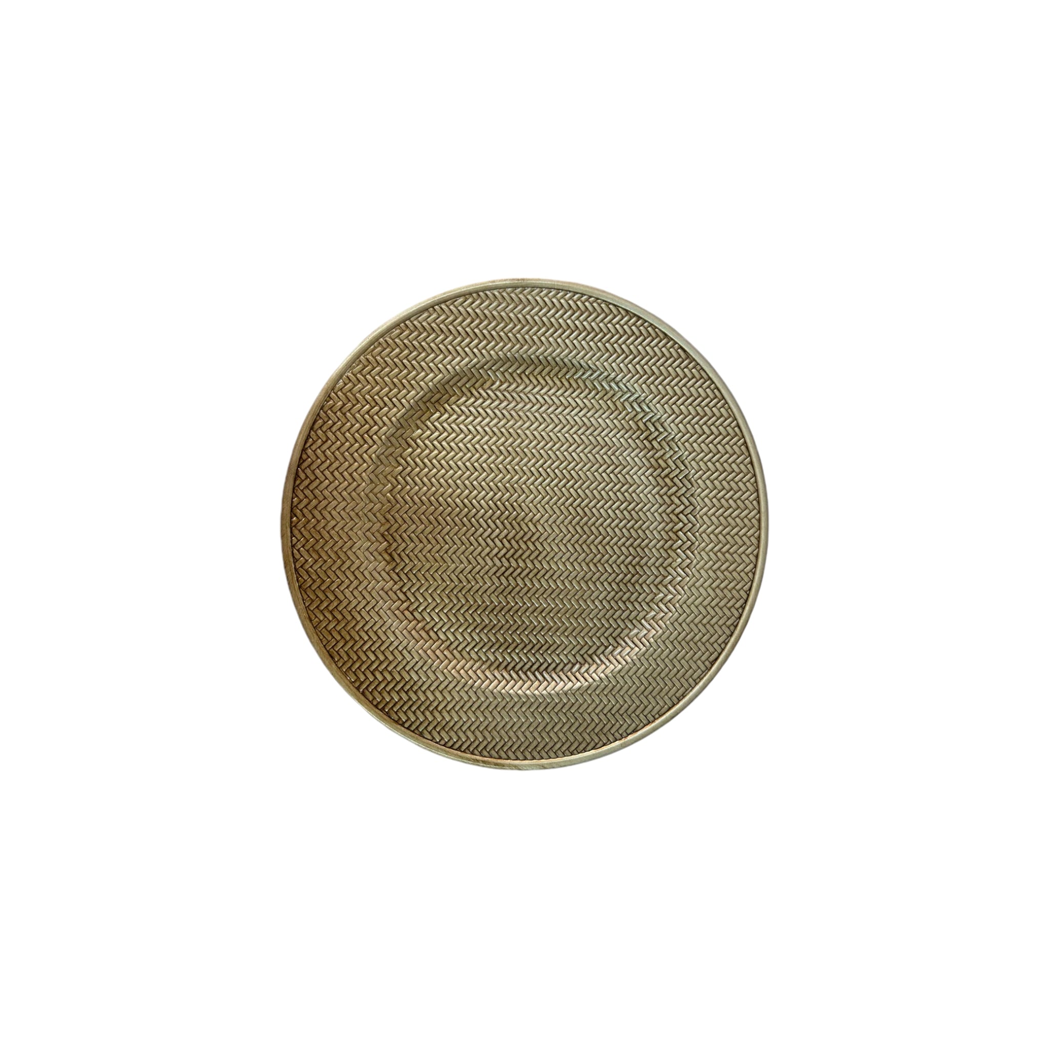 Underplate Round Gold