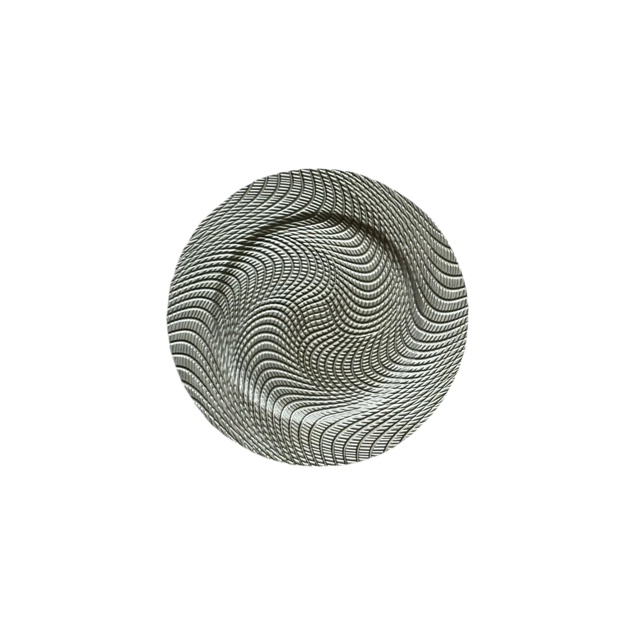 Underplate Round Silver