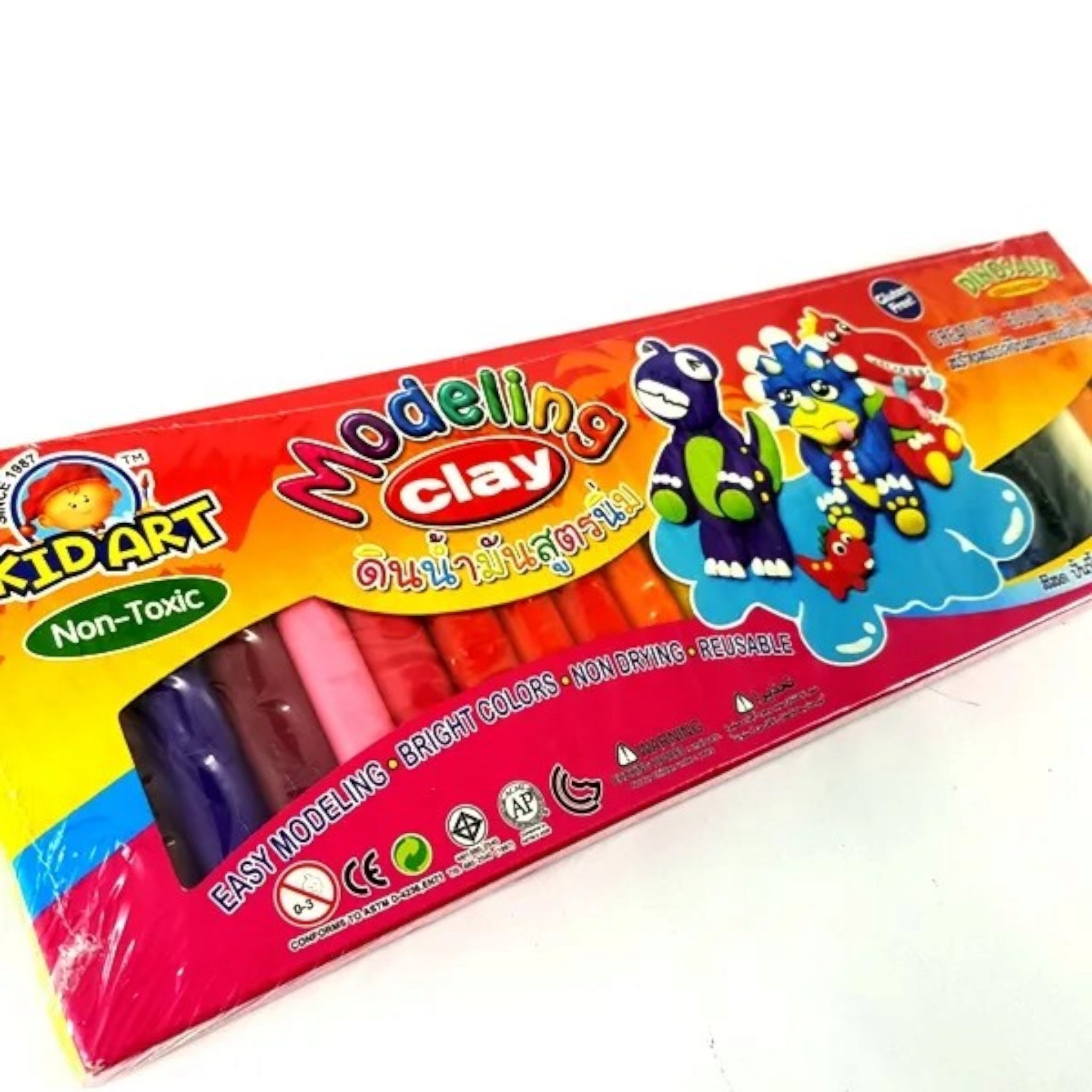 Kid Art Modeling Clay 500g 24-Colours