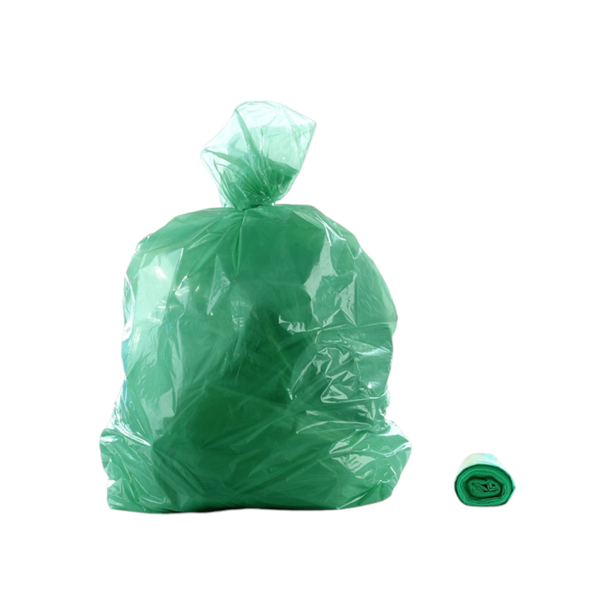 Green Garden Refuse Bags 750x950mm 40microns Heavy Duty 20pack