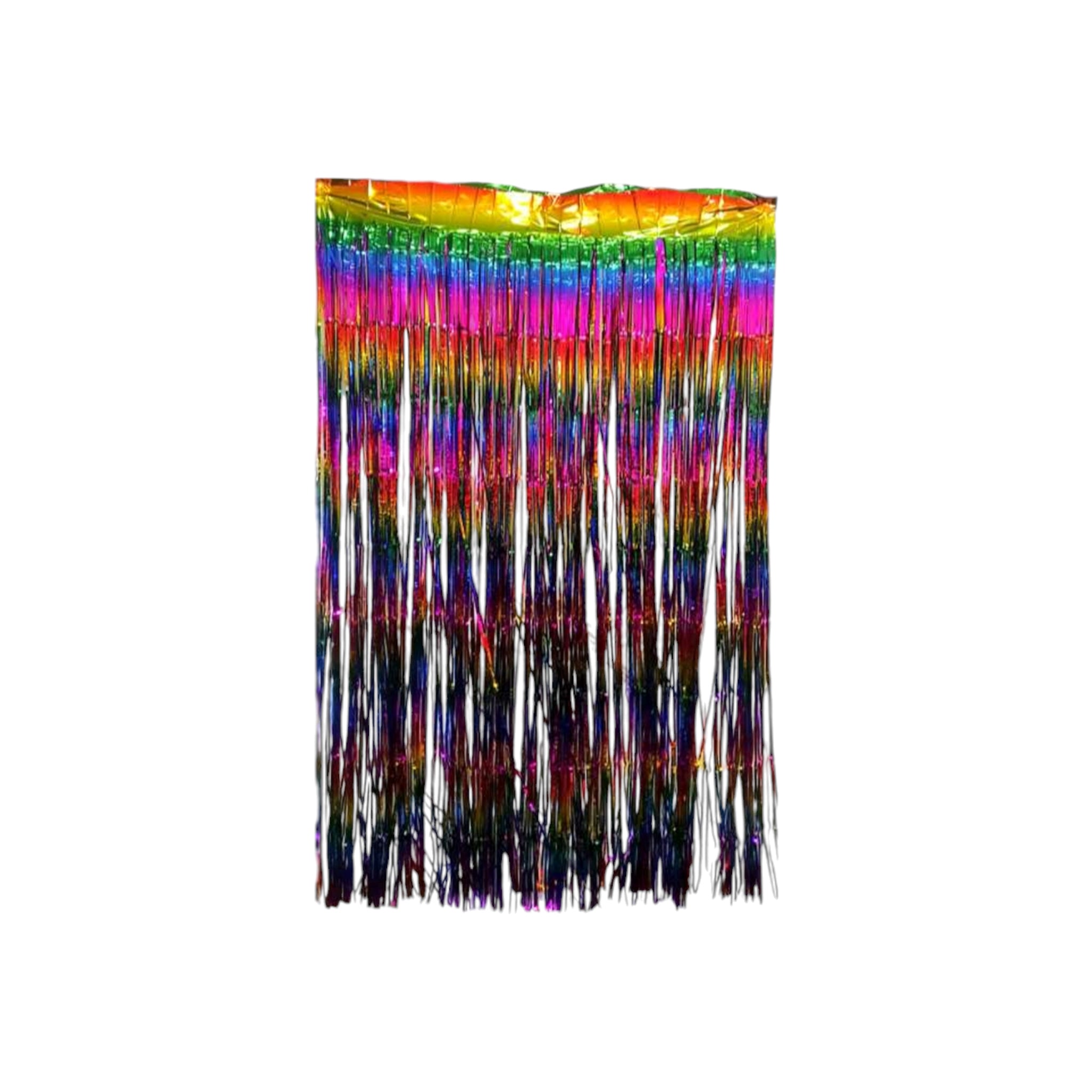 Rainbow Party Curtain Plastic 1x1.2m INM2318