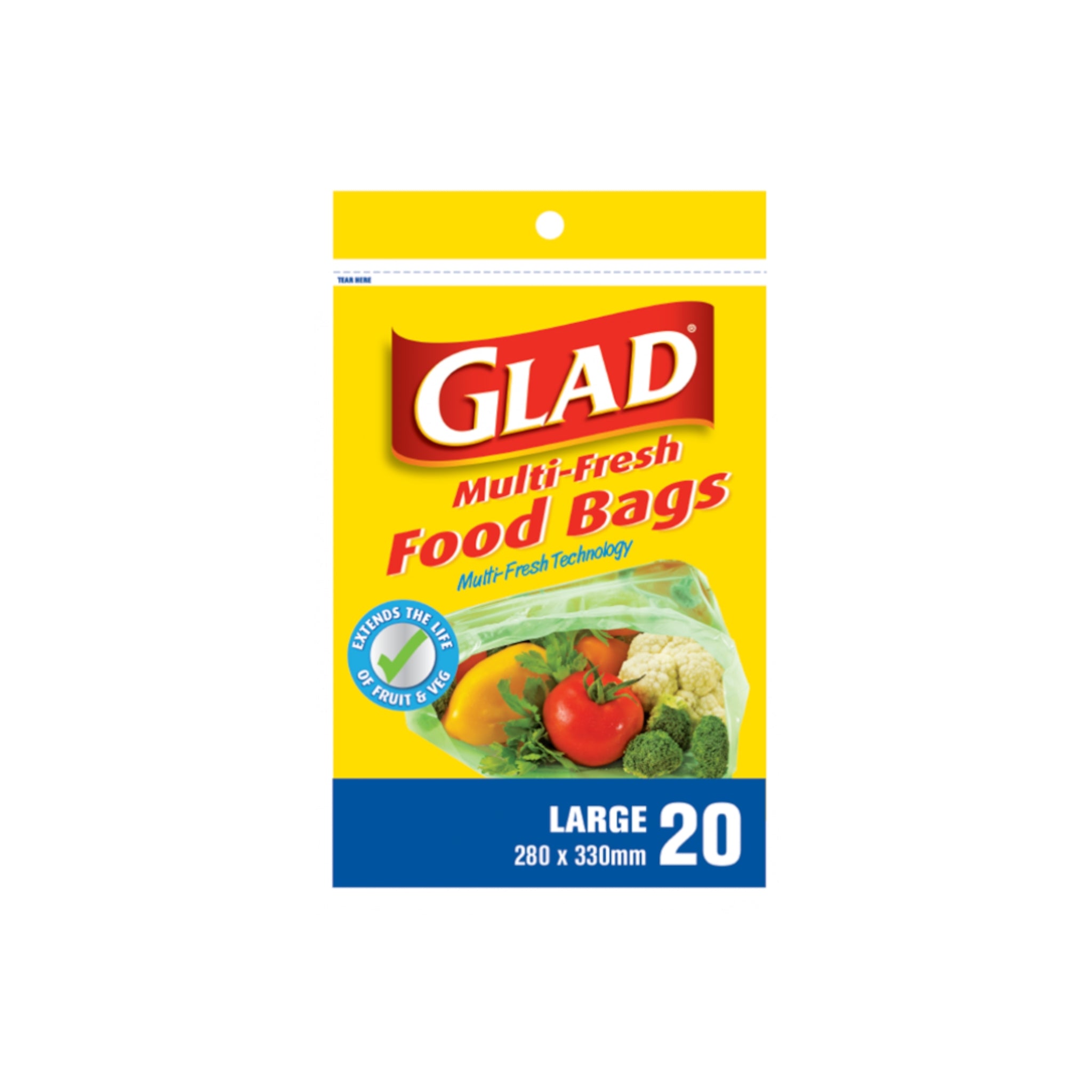 Glad Sandwich Bags Small 170x170mm 100pack