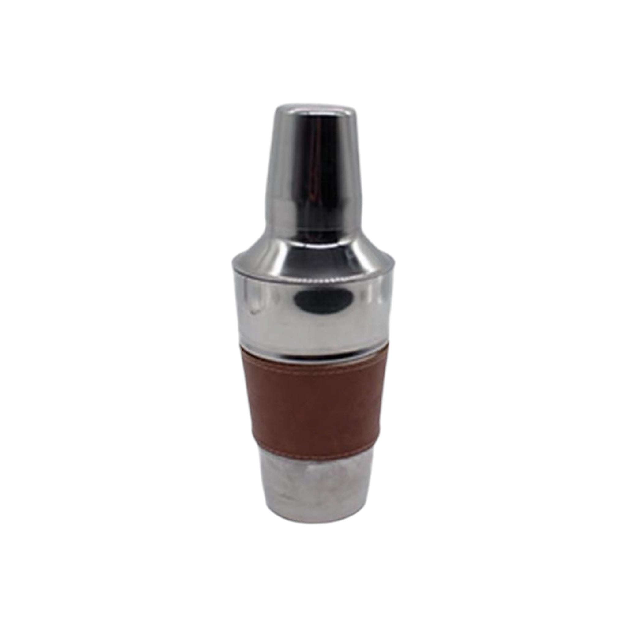 Cocktail Shaker 500ml Leather Outer Band