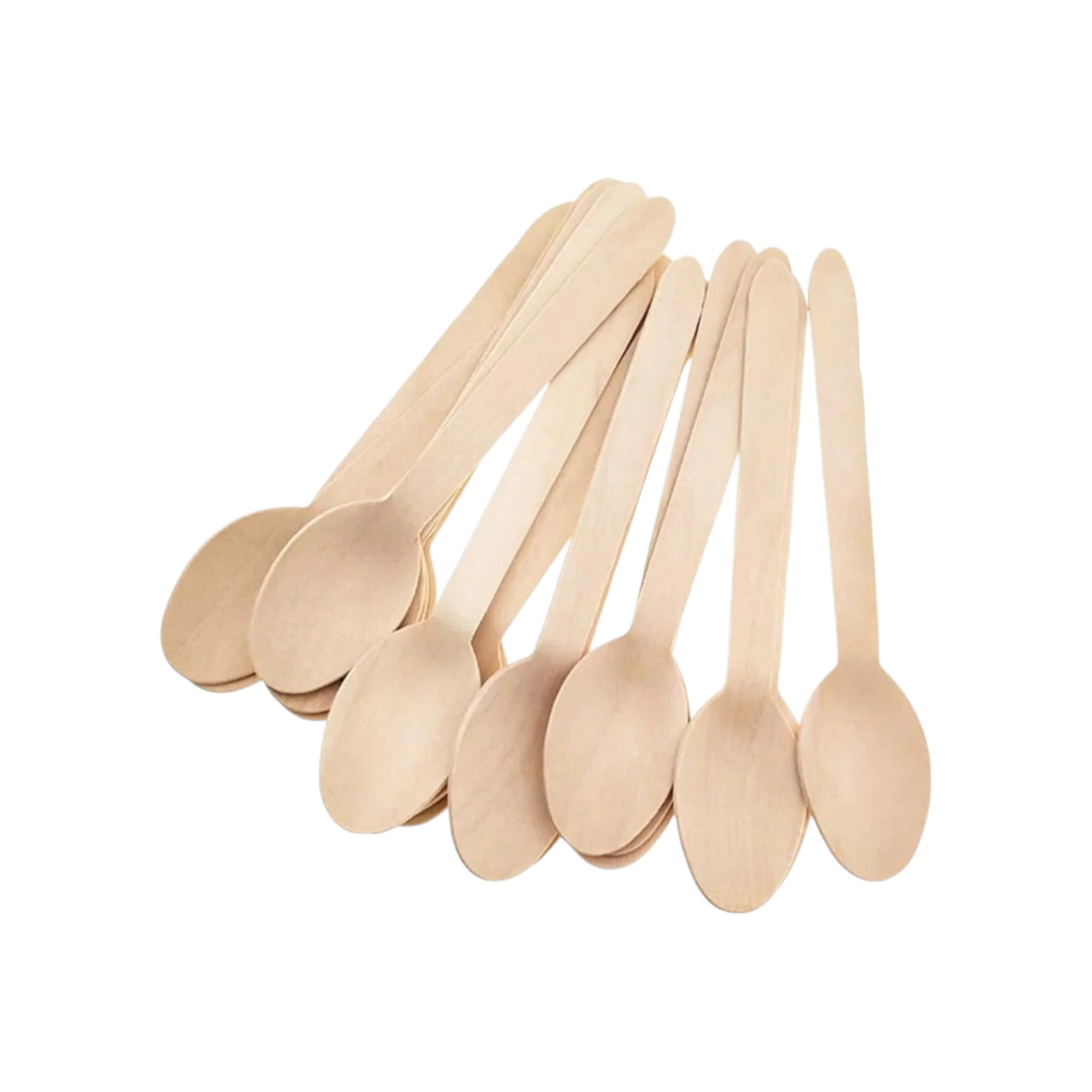 Wooden Spoon 10.5cm 100Pcs Pack 16-8