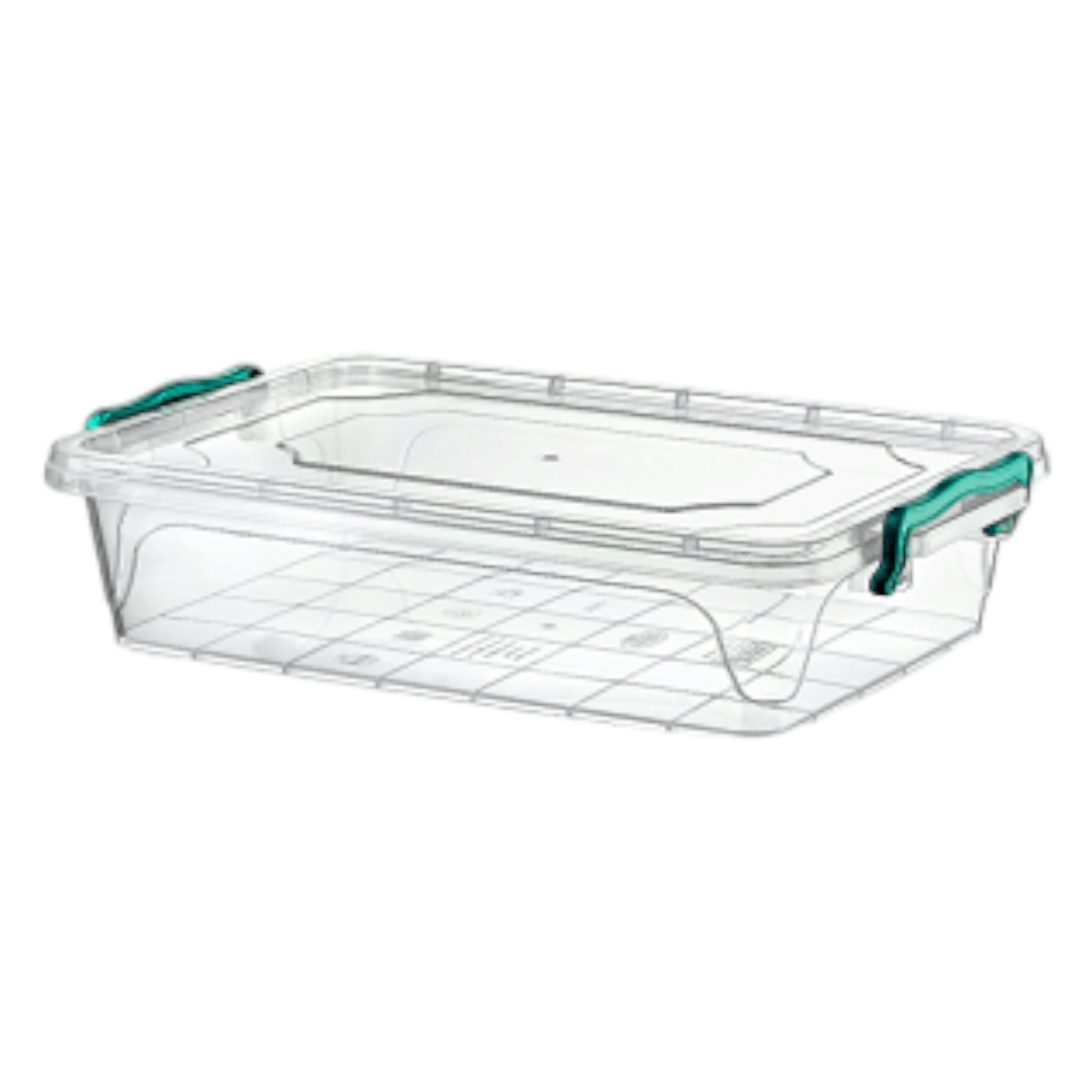 Hobby Life Plastic Storage Flat Multi Box Rectangle 6L 021114