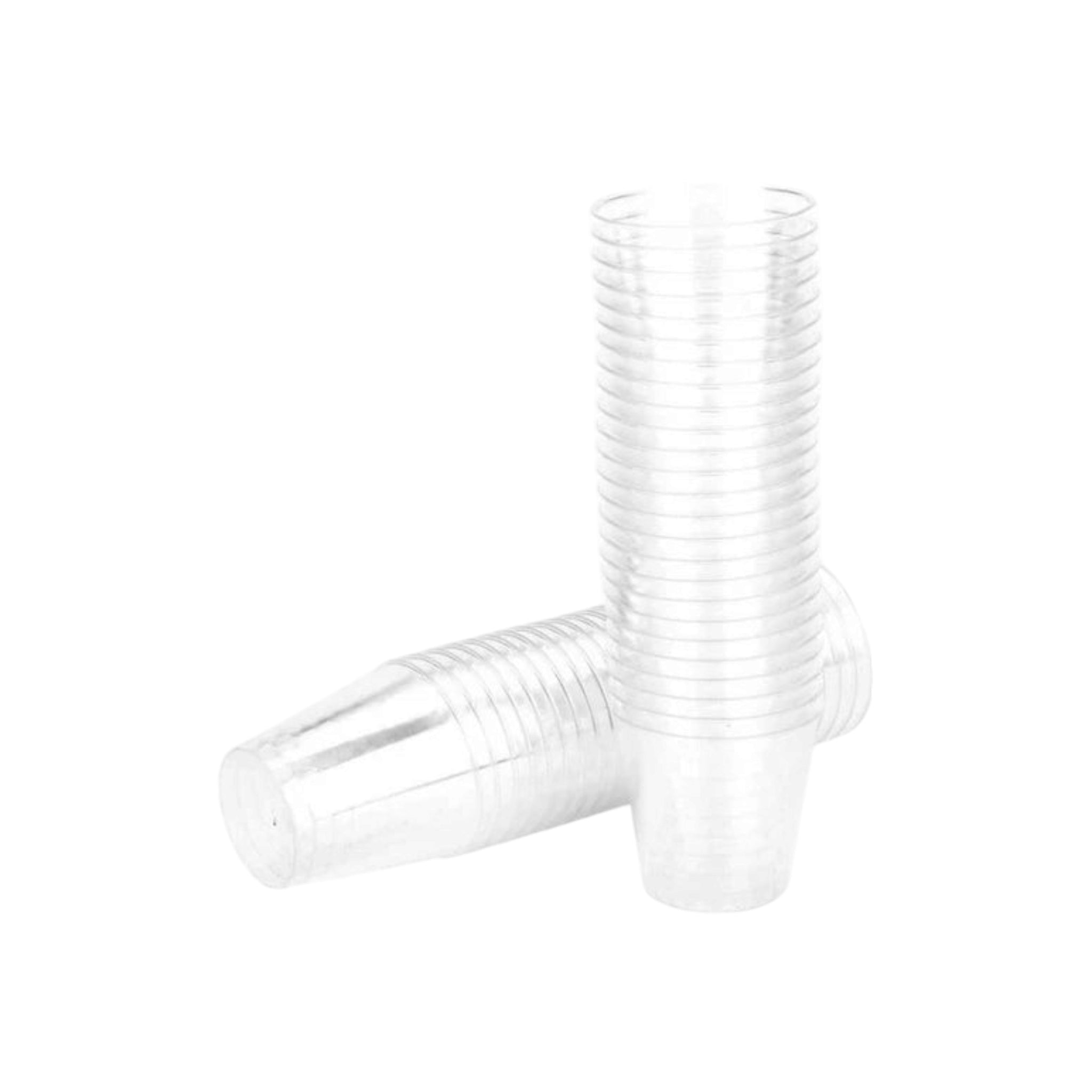 Plastic Shot Glass 30ml Tot Measure 24pc