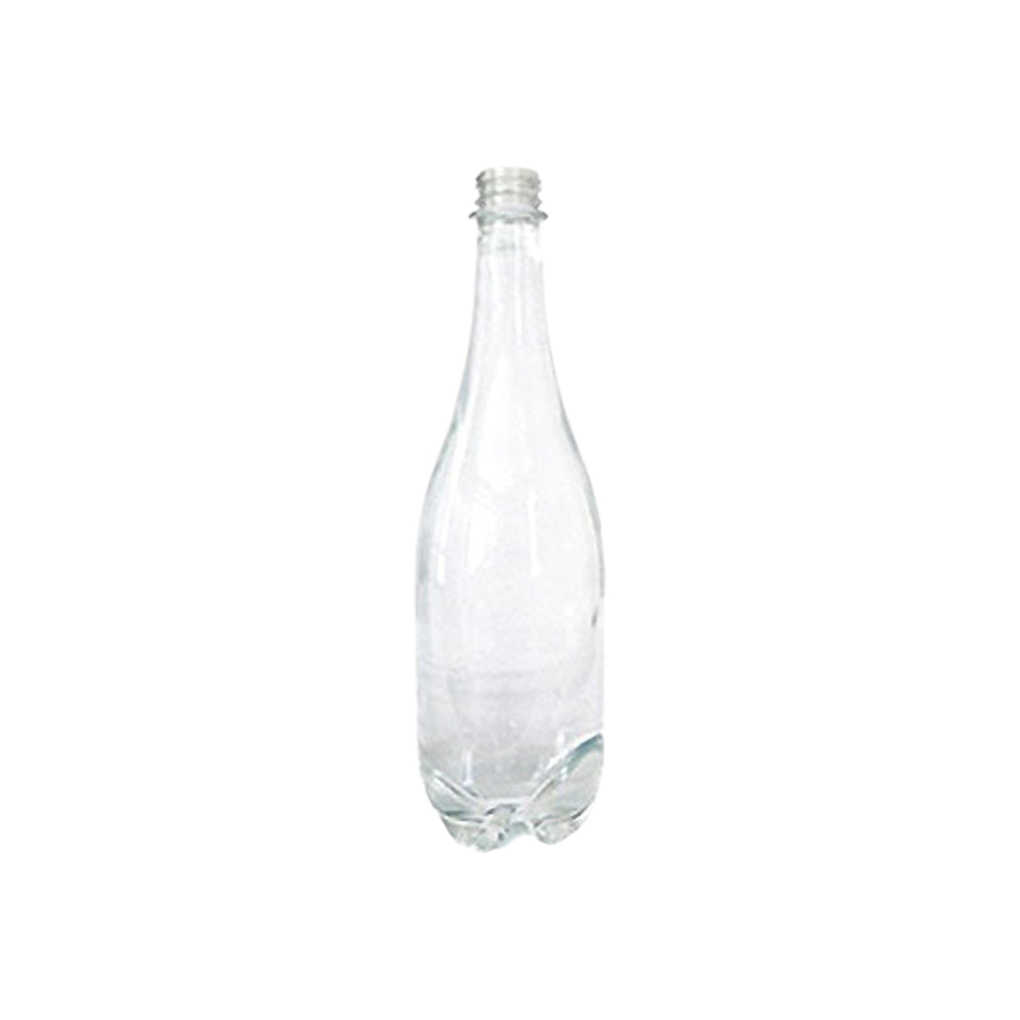 1L PET Plastic Teardrop Water Bottle Clear BOT137