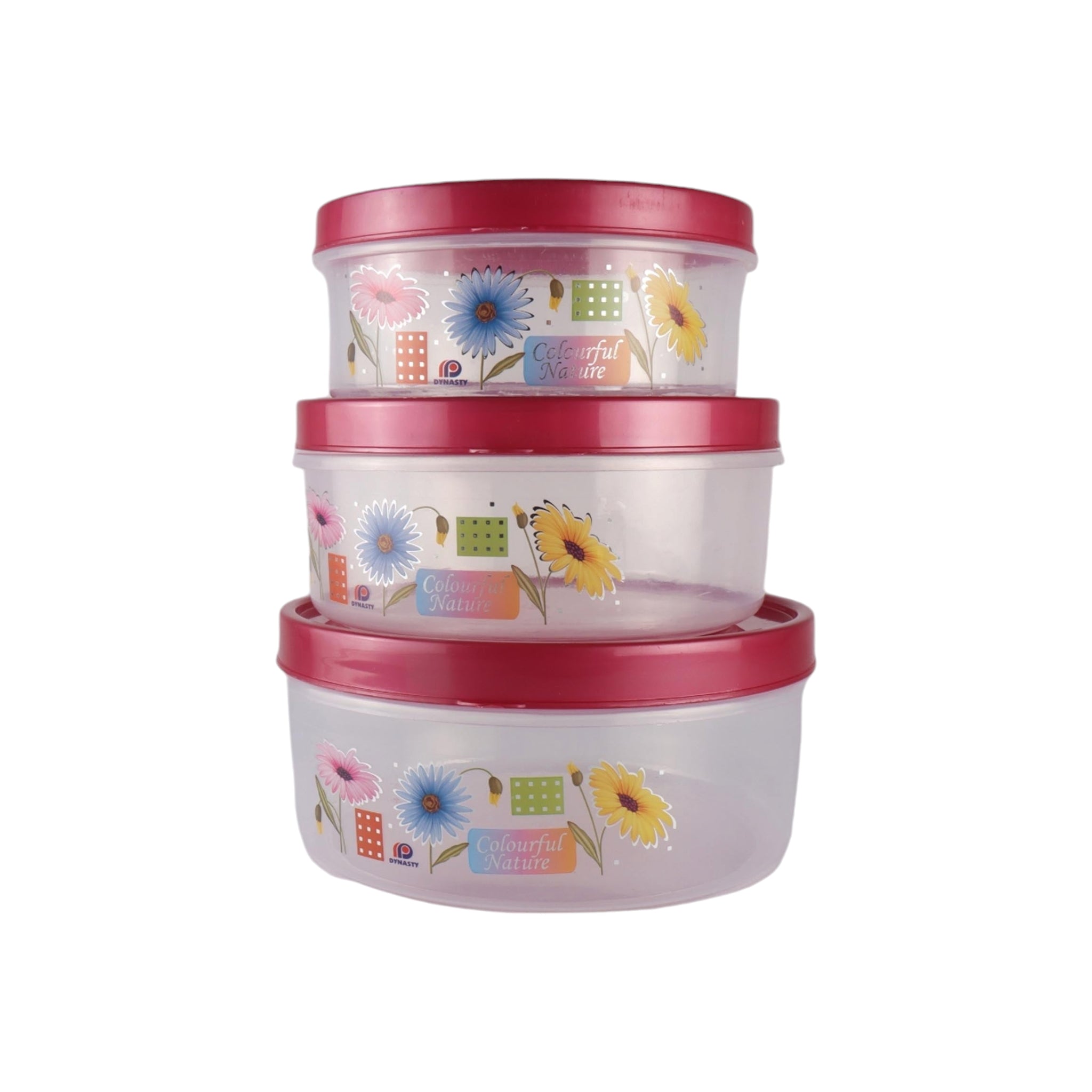 Plastic Biscuit Barrel 3pc Set 7560