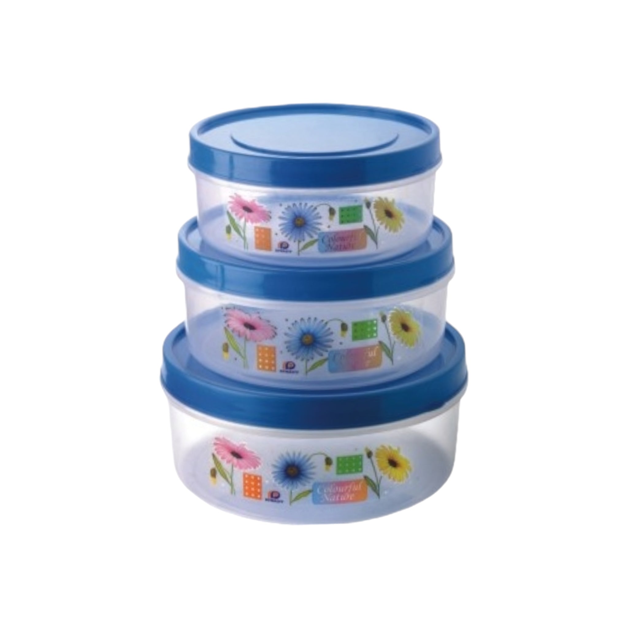 Plastic Biscuit Barrel 3pc Set 7560