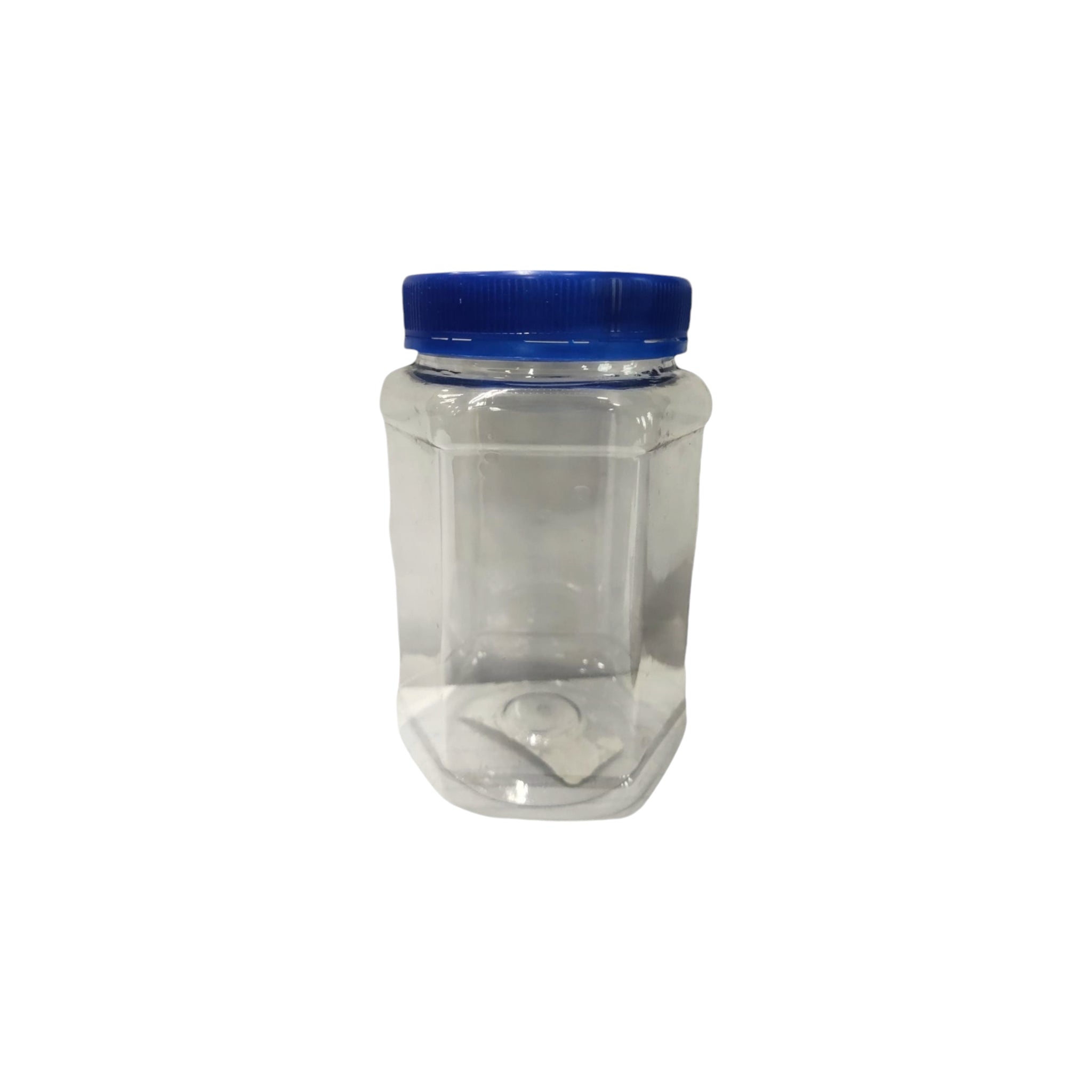 500ml PET Plastic Storage Jar Hexagon