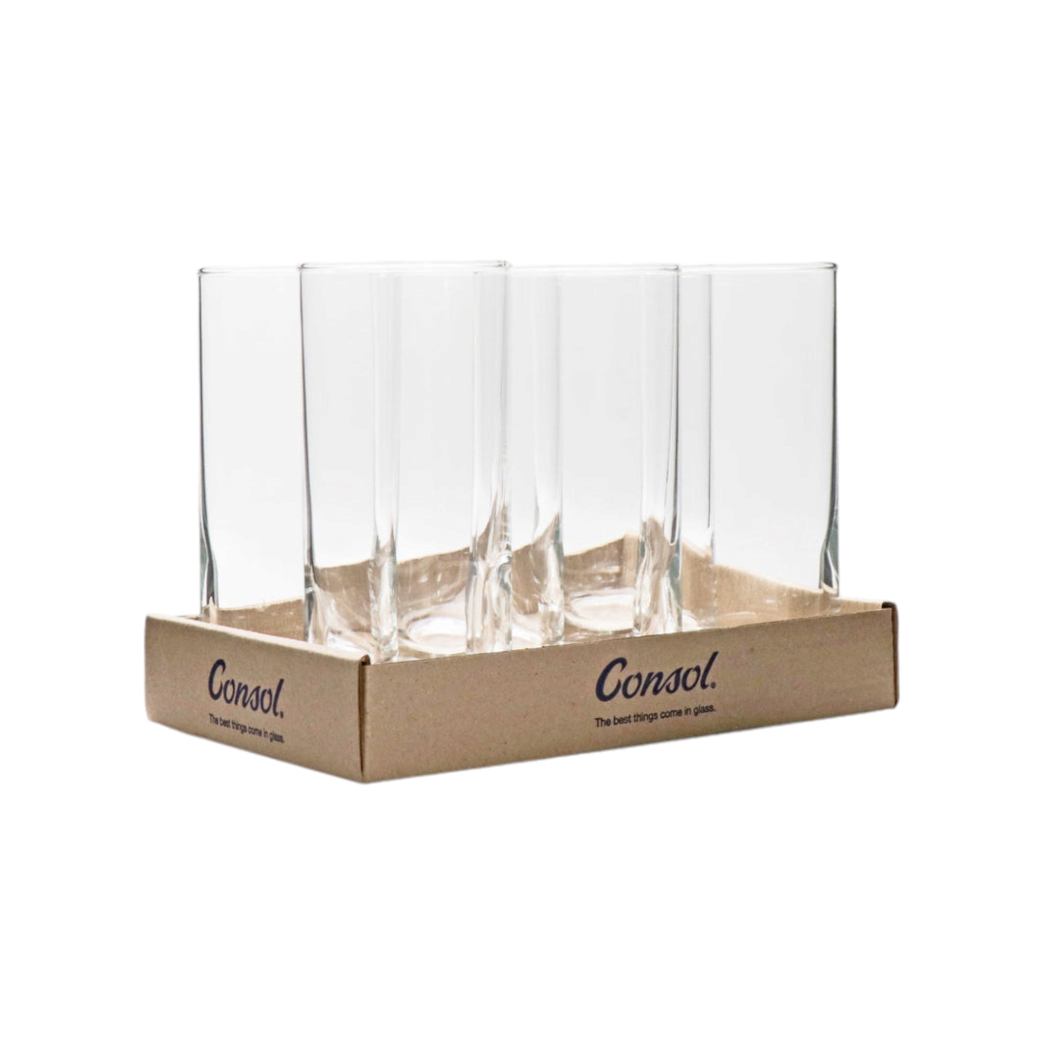 Consol Hiball Glass Tumbler 6pack 270ml 40363