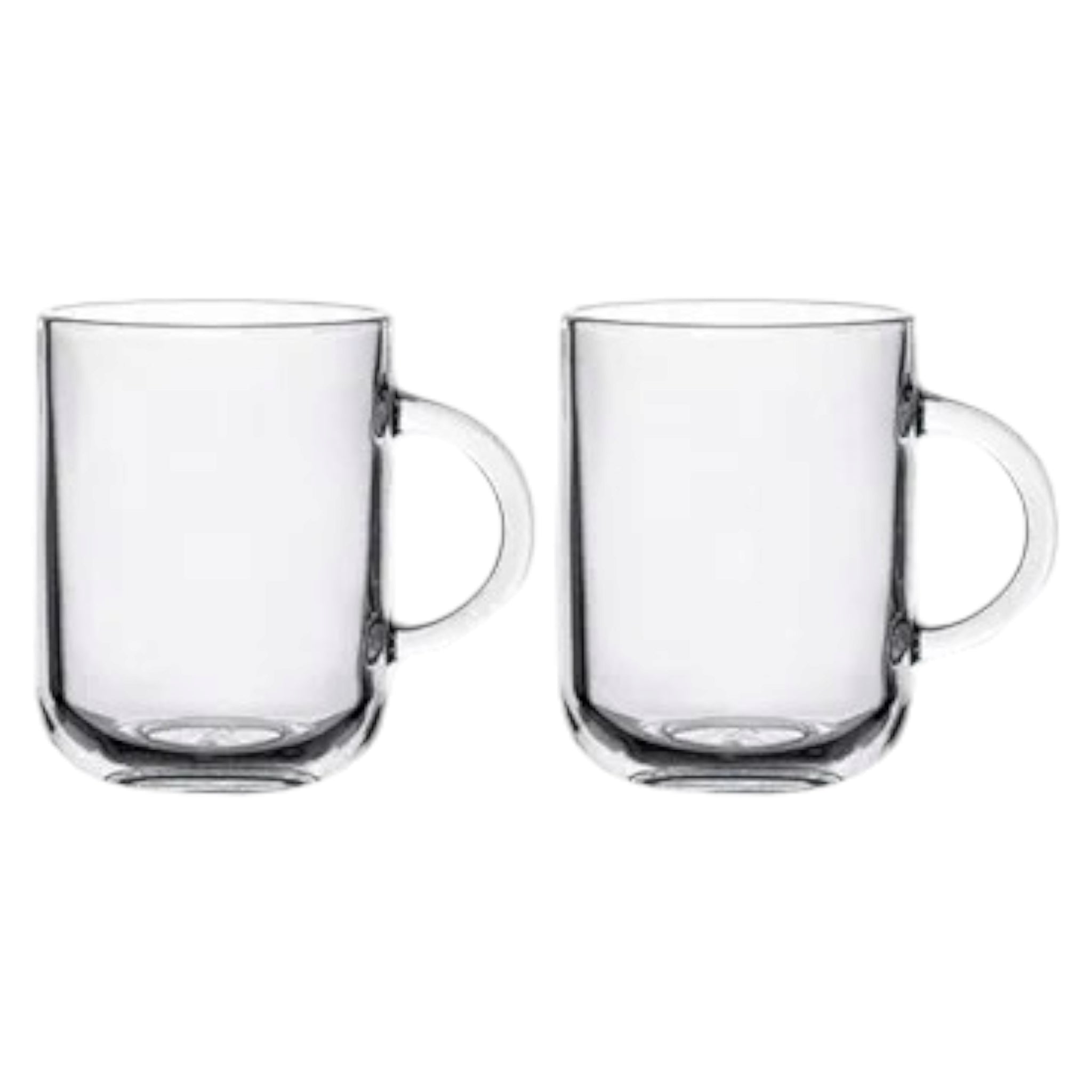 Pasabahce Iconic Recycle Glass Coffee Mug 330ml 2pc 24035