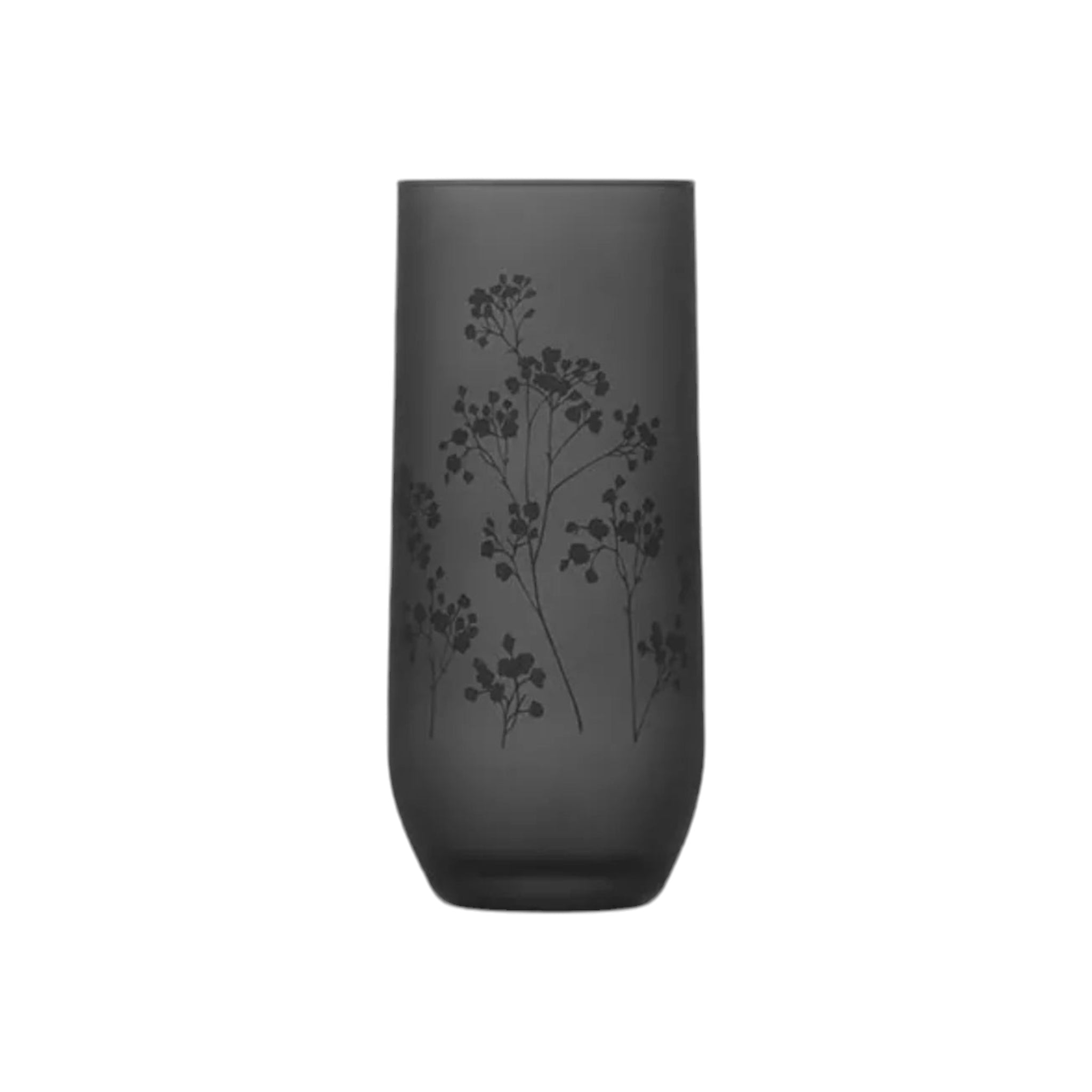 LAV Tokyo Hi-Ball Glass Tumbler 315ml Black Frosted