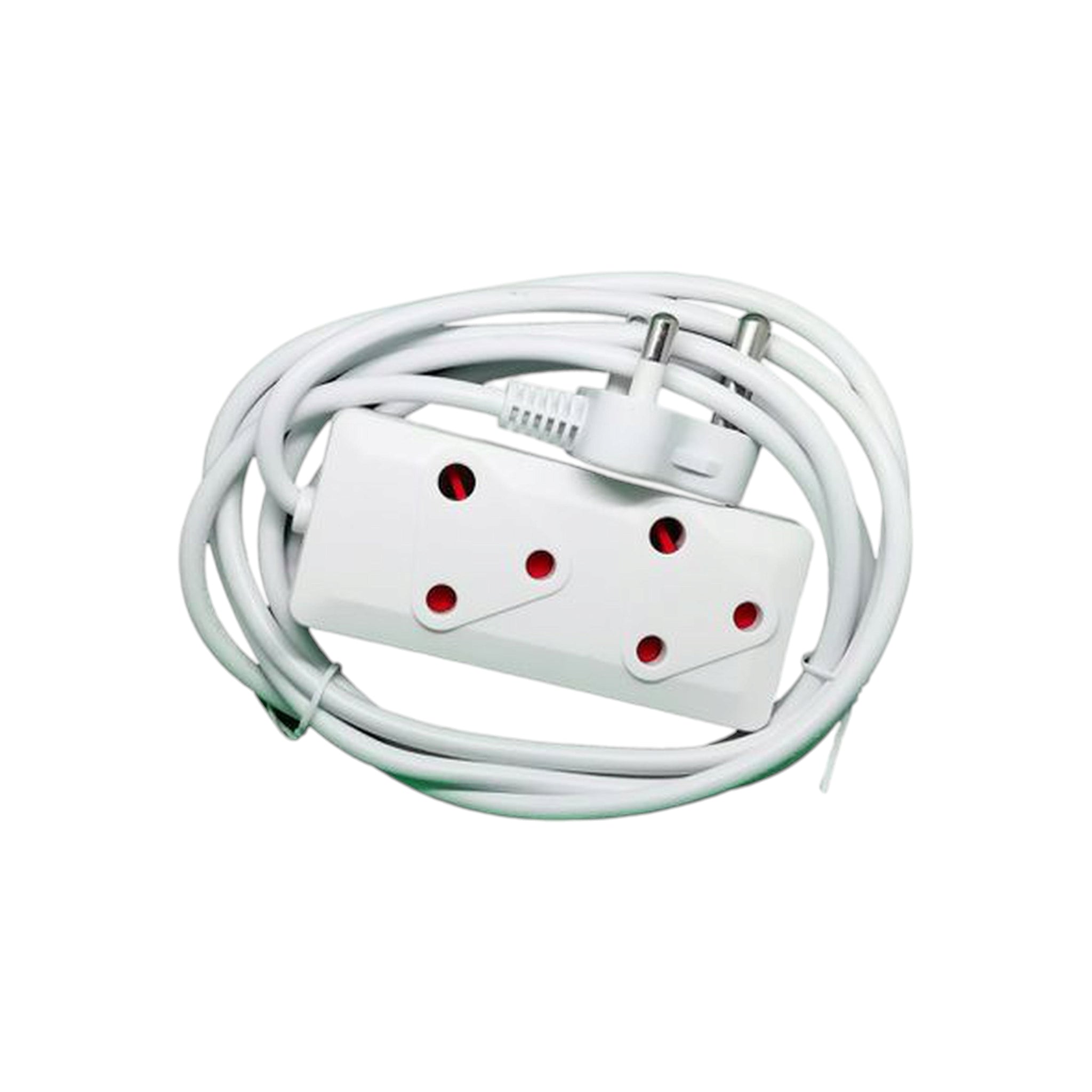 10m Extension Electrical Cord with 2x3pin Sockets