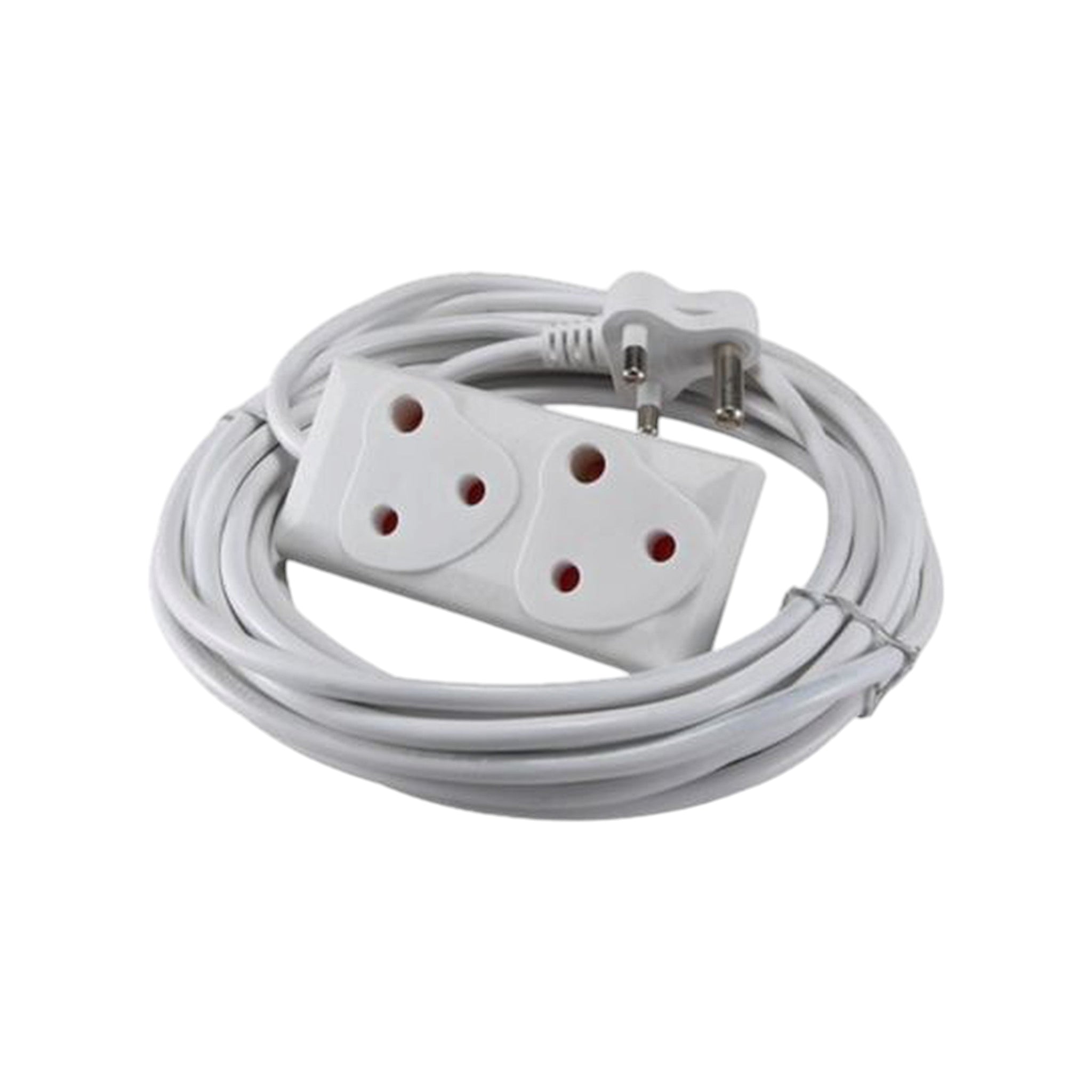 3m Extension Electrical Cord with 2x3pin Sockets