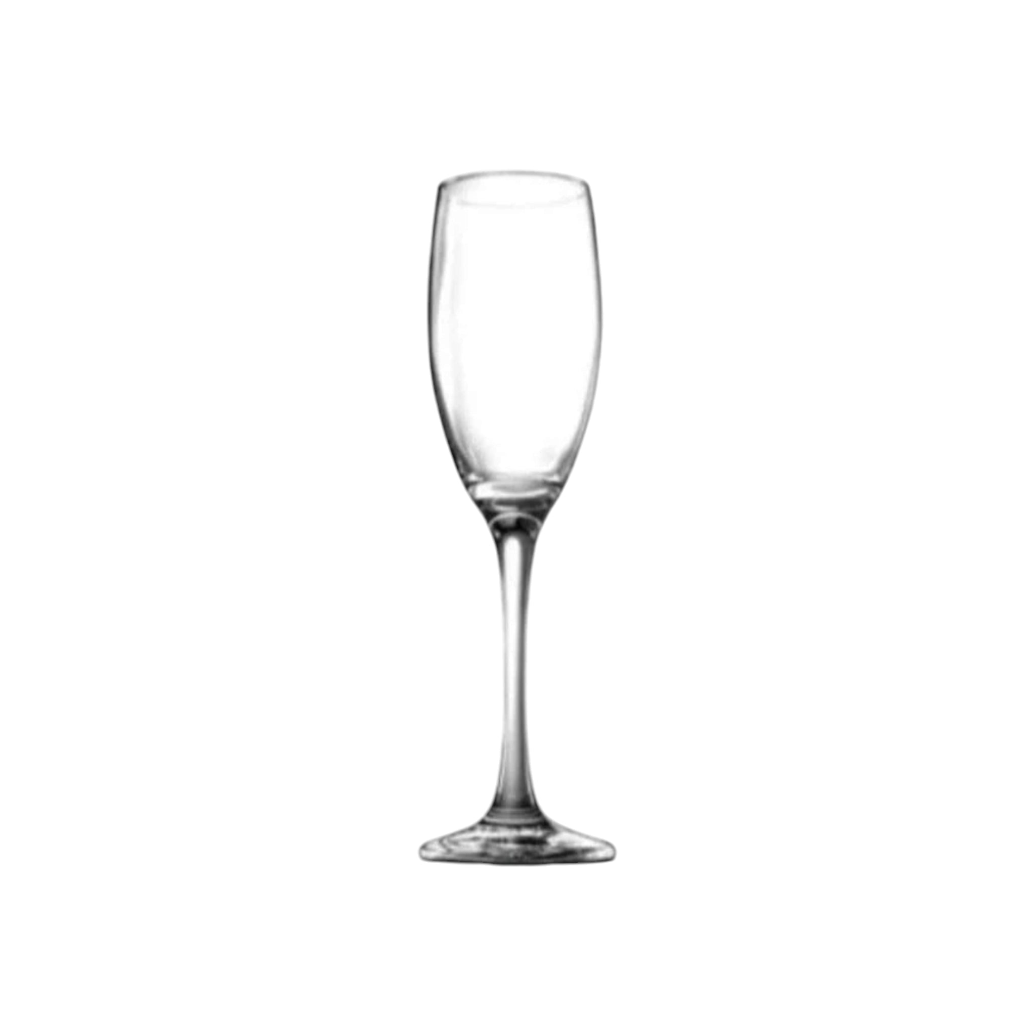 Consol Lyon Glass Tumbler 180ml Champagne Stemmed Flute 4pack 27630