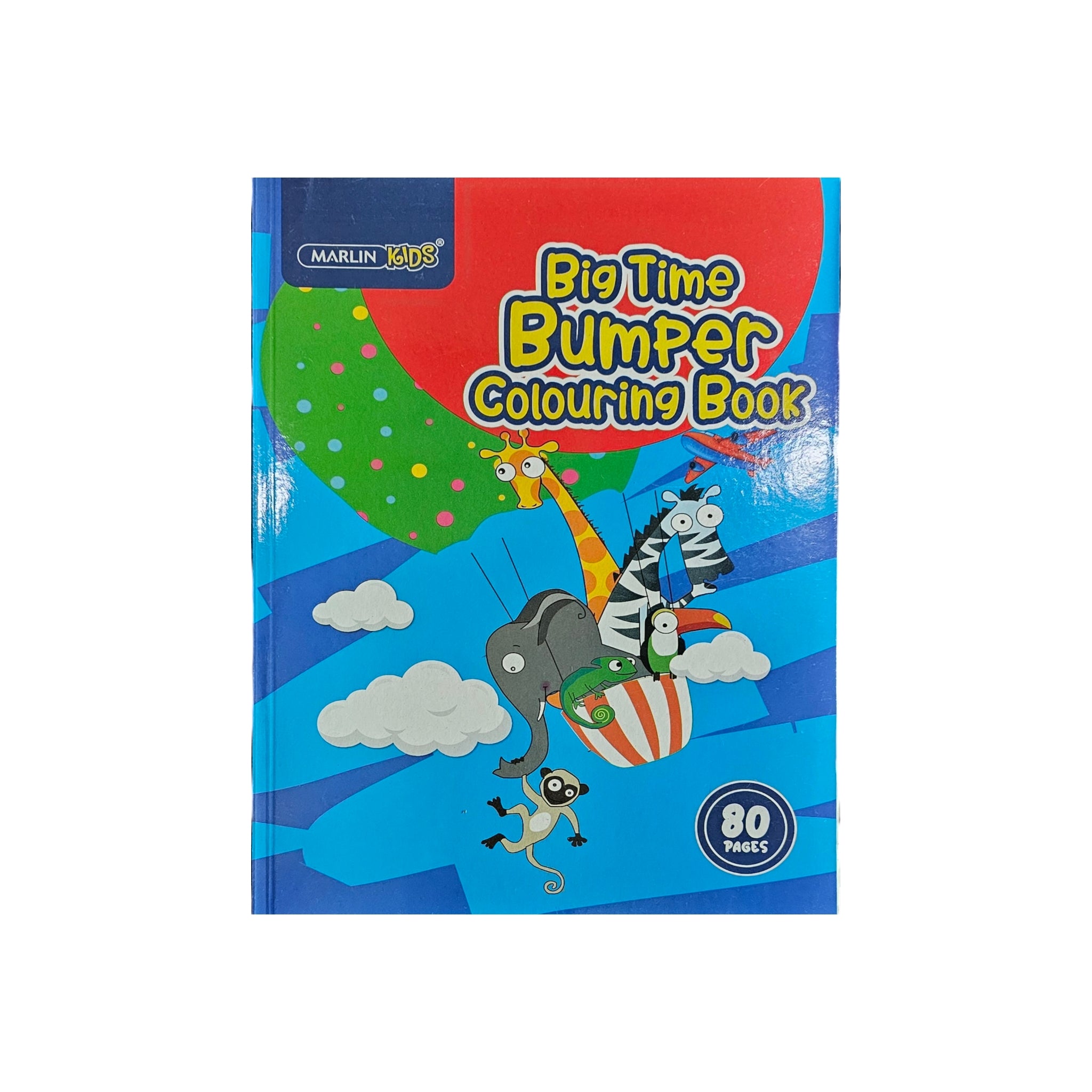 Marlin Kids Big Time Bumper Colouring Book 80pg