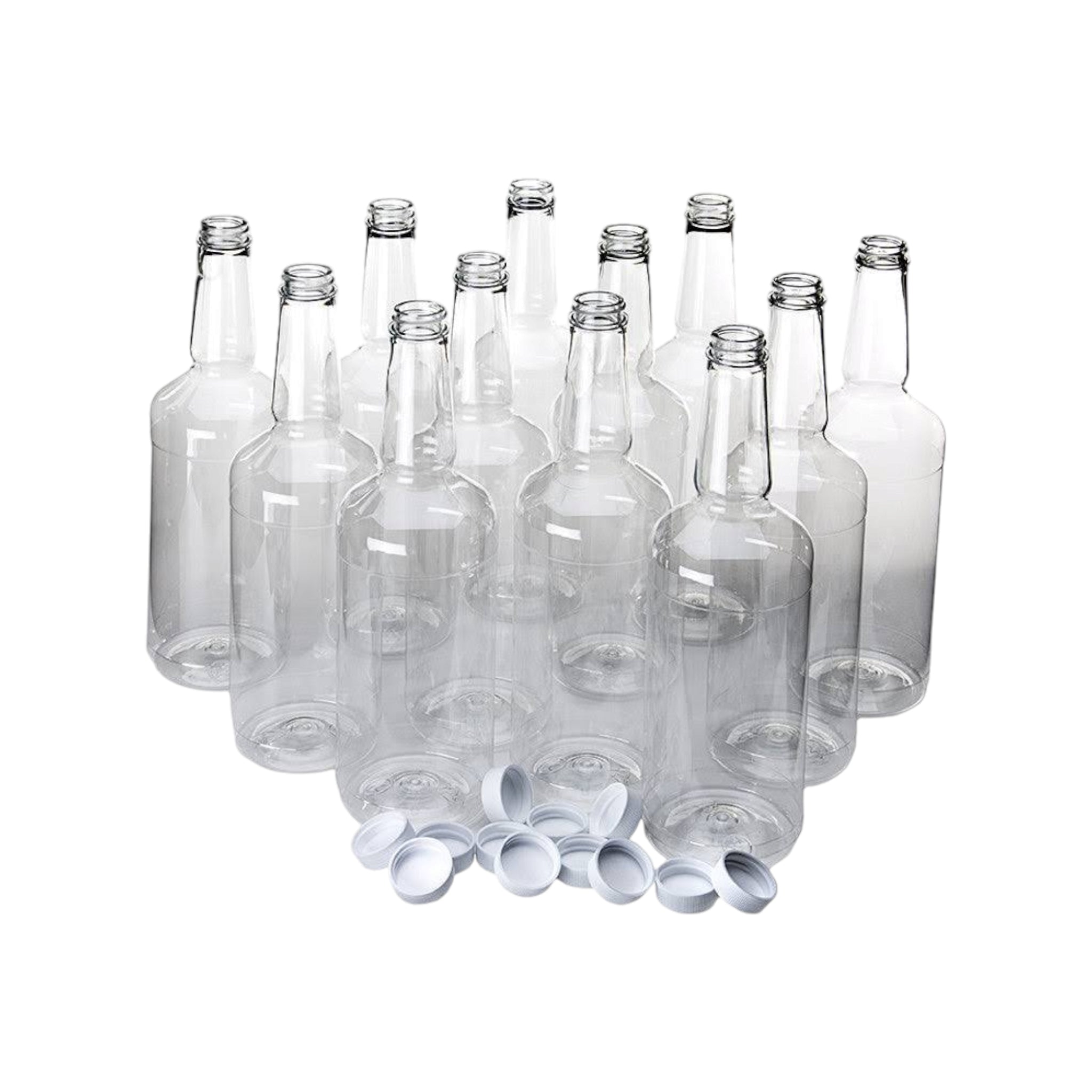 70ml PVC Plastic Bottle with Silver Lid