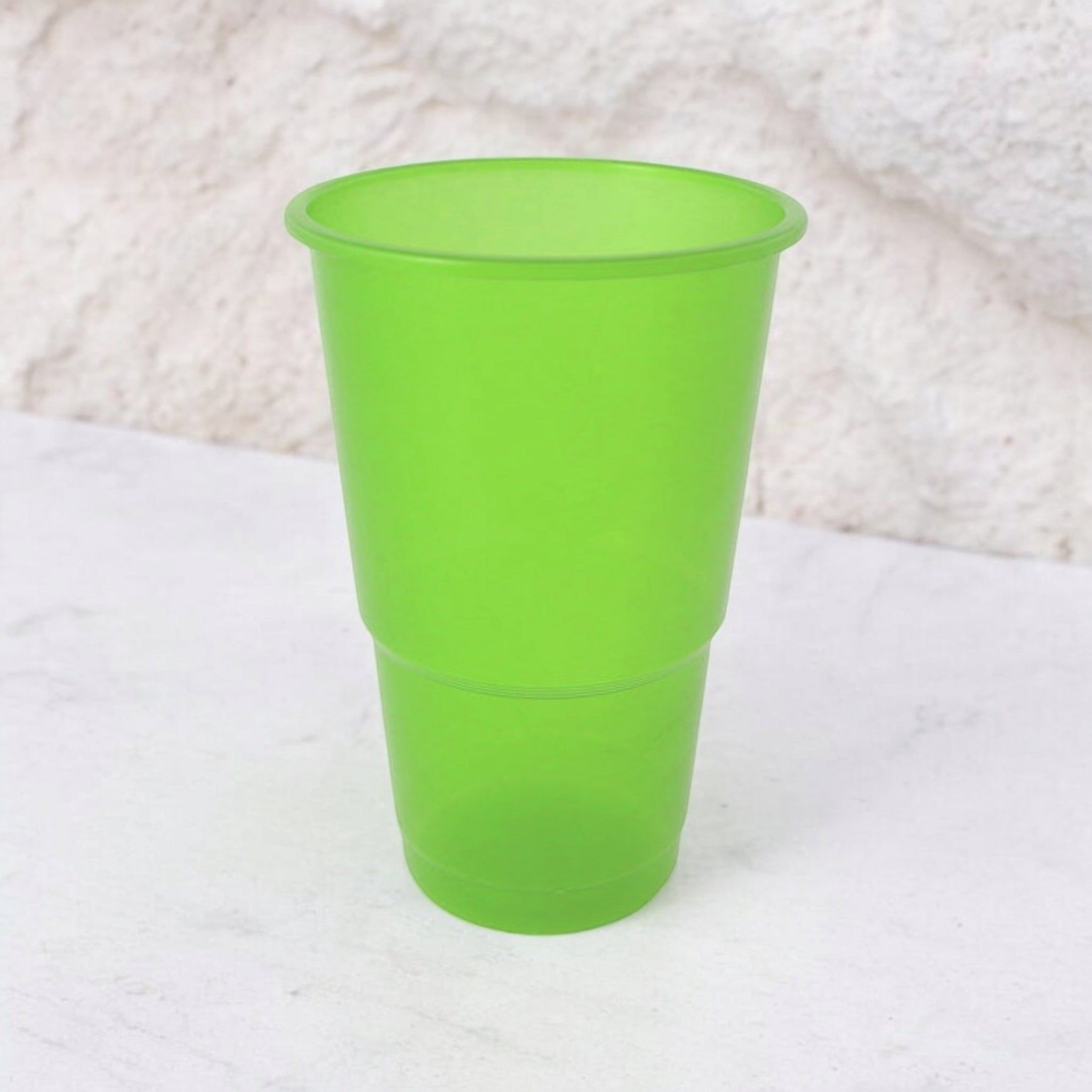 Miss Molly 340ml Disposable Cup - Plastic Party Smoothie Tumbler Delicate 6pack