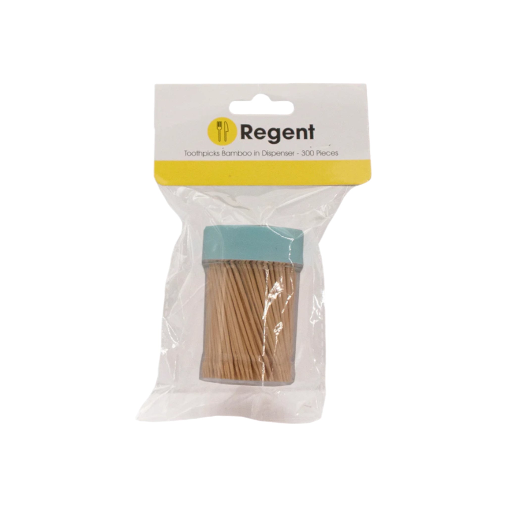 Regent Kitchen Toothpick Wooden In Dispenser 300pcs 12584