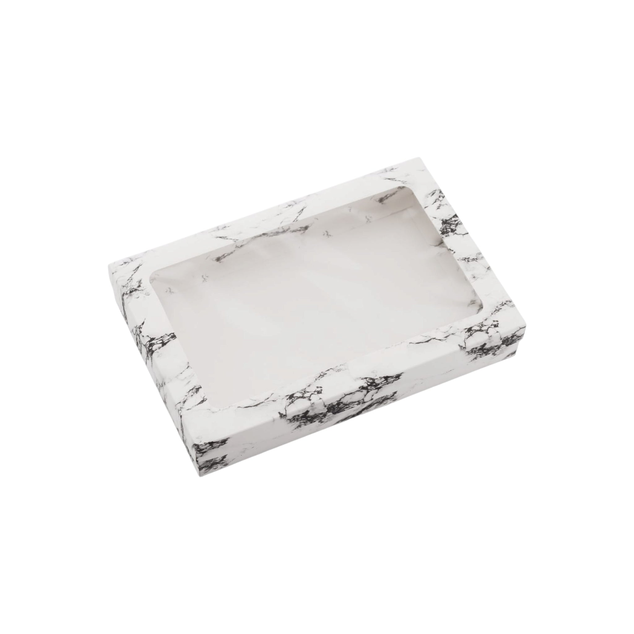 Gift Biscuit Paper Box Rectangle Marble Finish 24x19x5cm XPP606