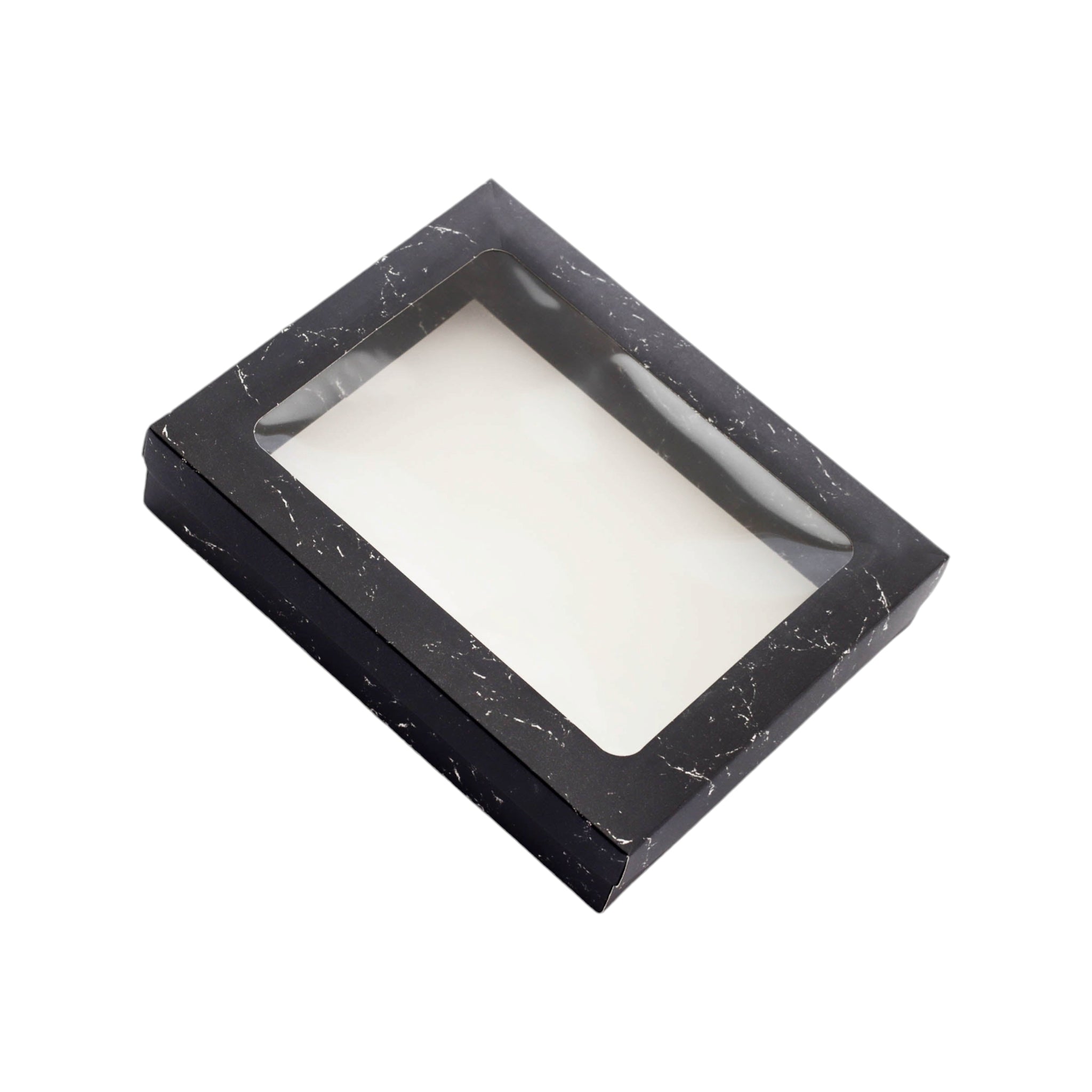 Gift Biscuit Paper Box Rectangle Marble Finish 24x19x5cm XPP606