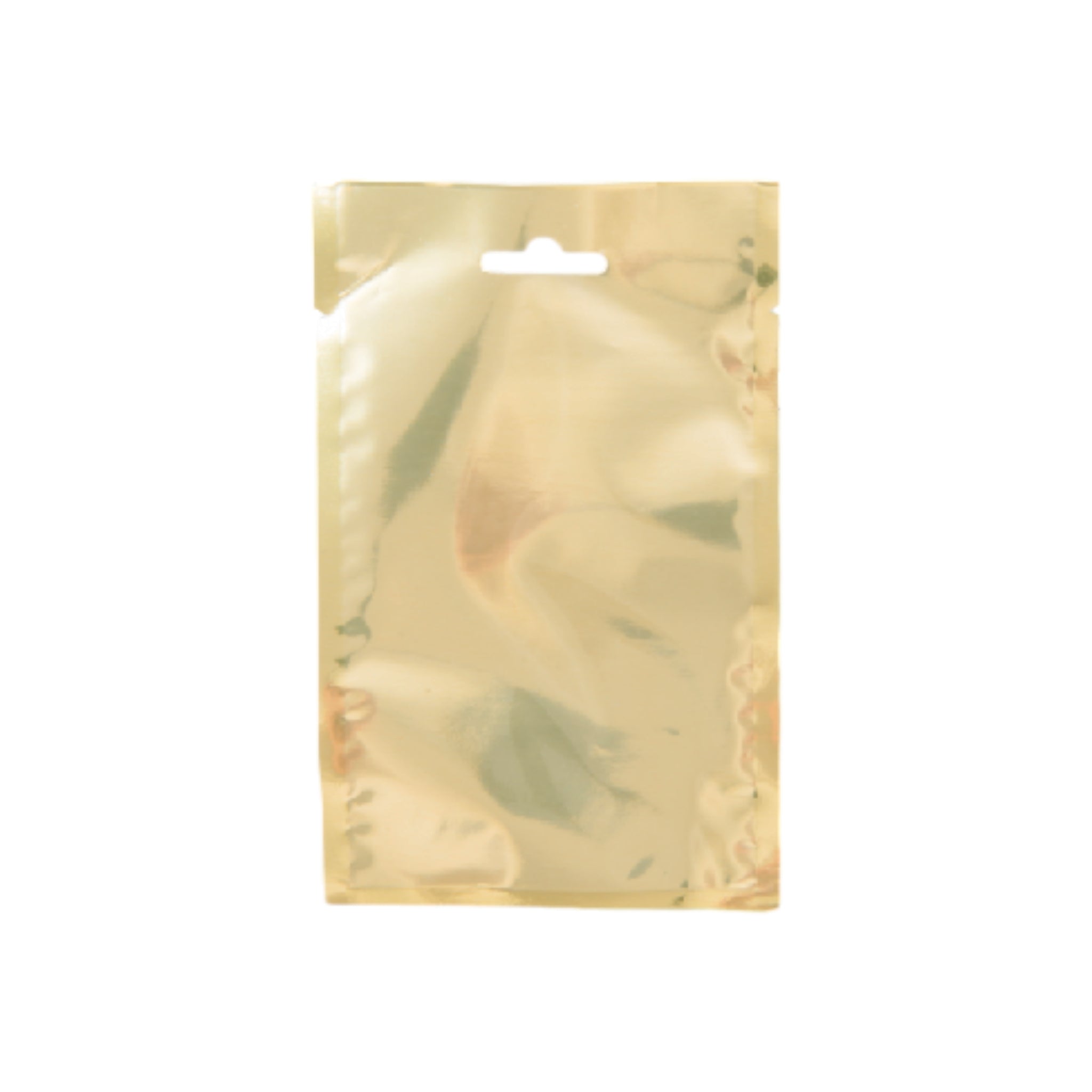 Vacuum Metalized Bags Gold 15cmx26cm 70mic Laminated Pouch 100pack