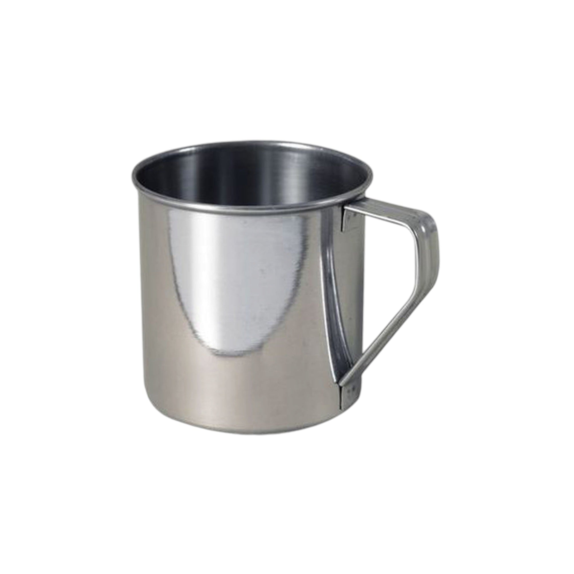 Stainless Steel Mug 5x6.5cm Tumbler Deep Cup with Handle