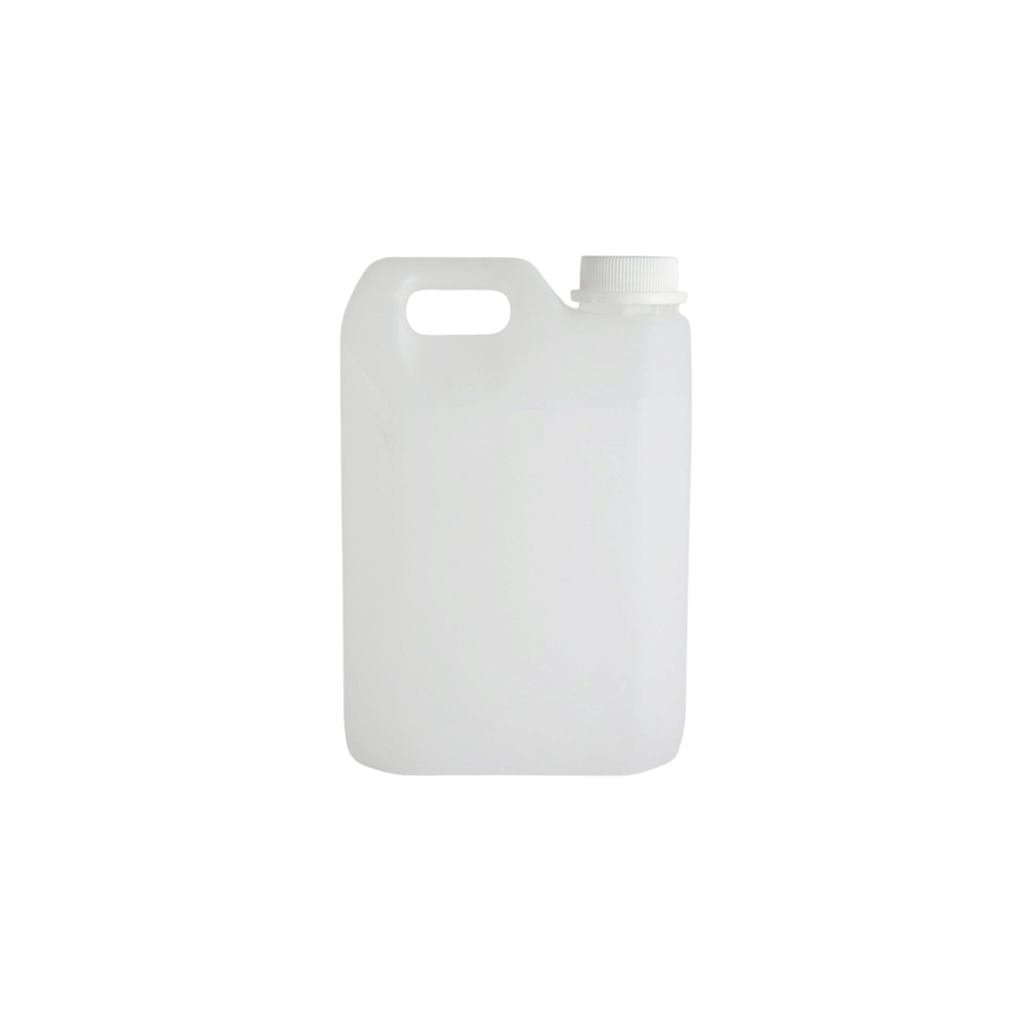 1L HDPE Plastic Jerry Can 130g with Screw Cap Natural