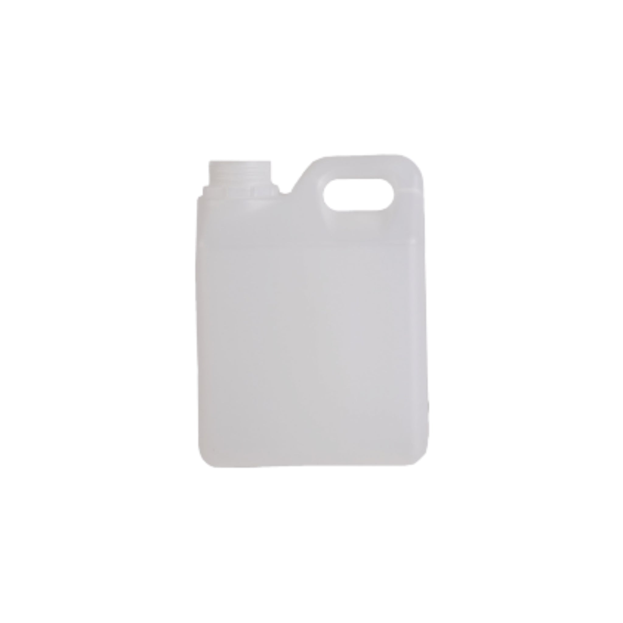 1L HDPE Plastic Jerry Can 130g with Screw Cap Natural