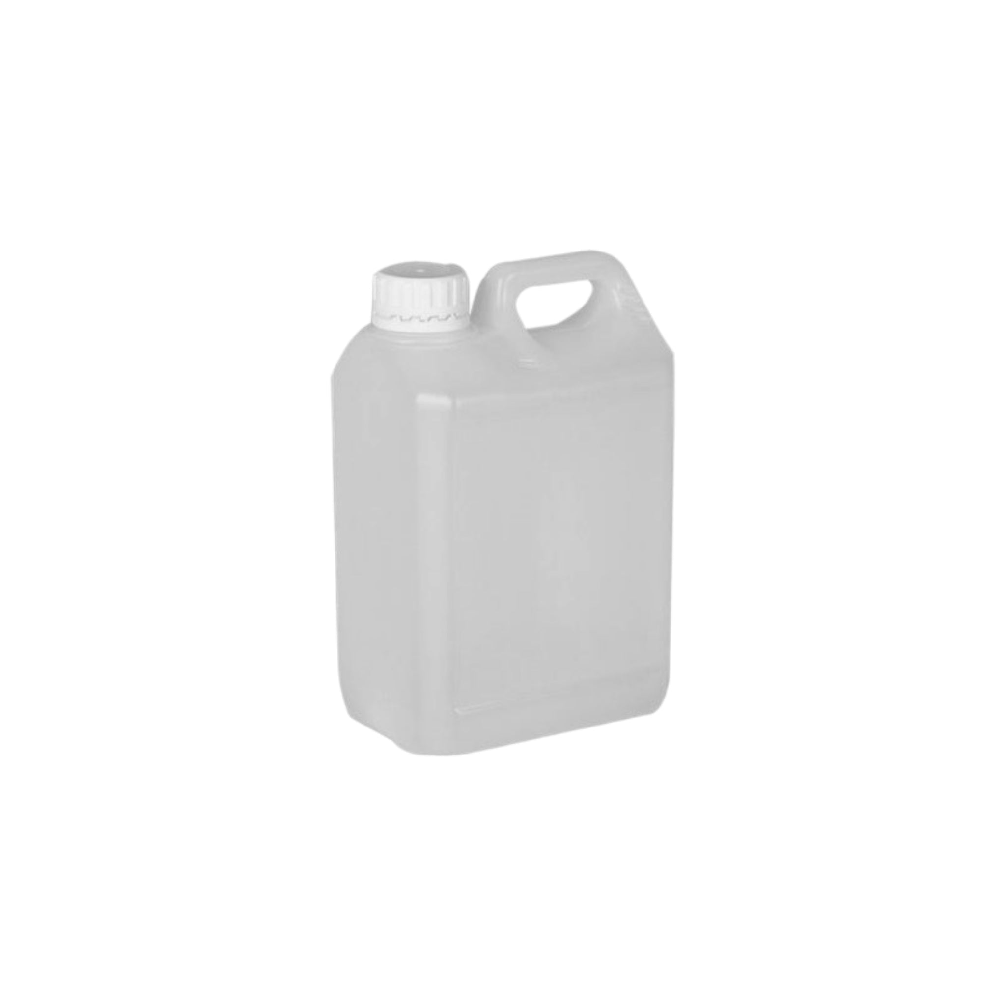 1L HDPE Plastic Jerry Can 130g with Screw Cap Natural